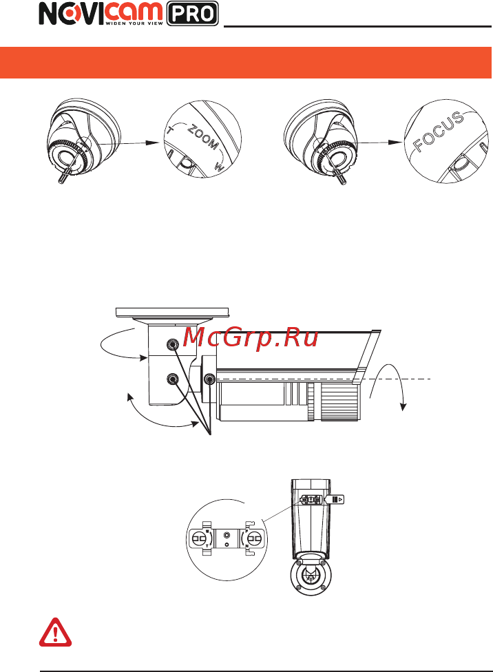 Novicam PRO FC22W [12/31] Установка и подключение