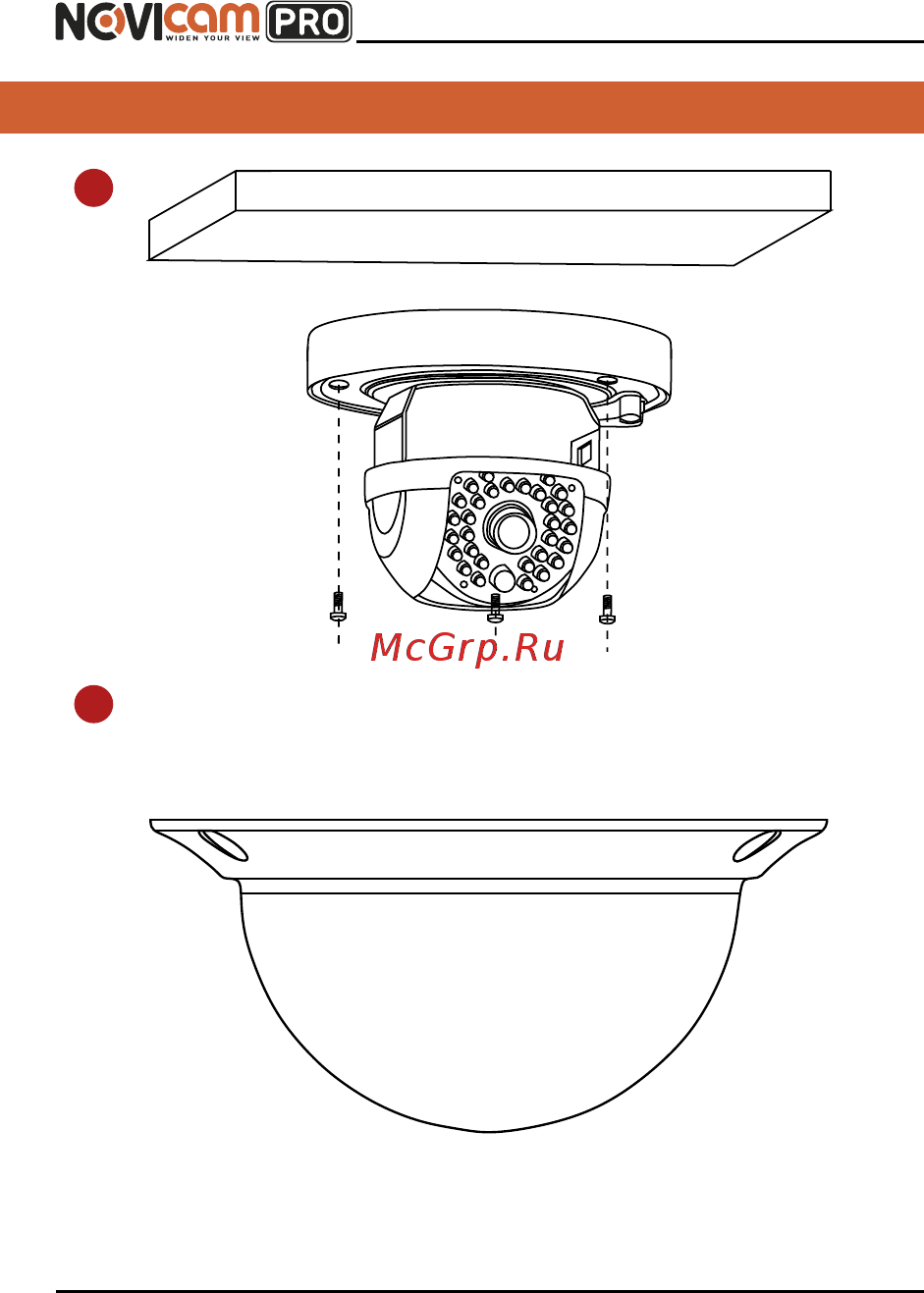 Novicam PRO NC49WP [23/59] Установка и подключение