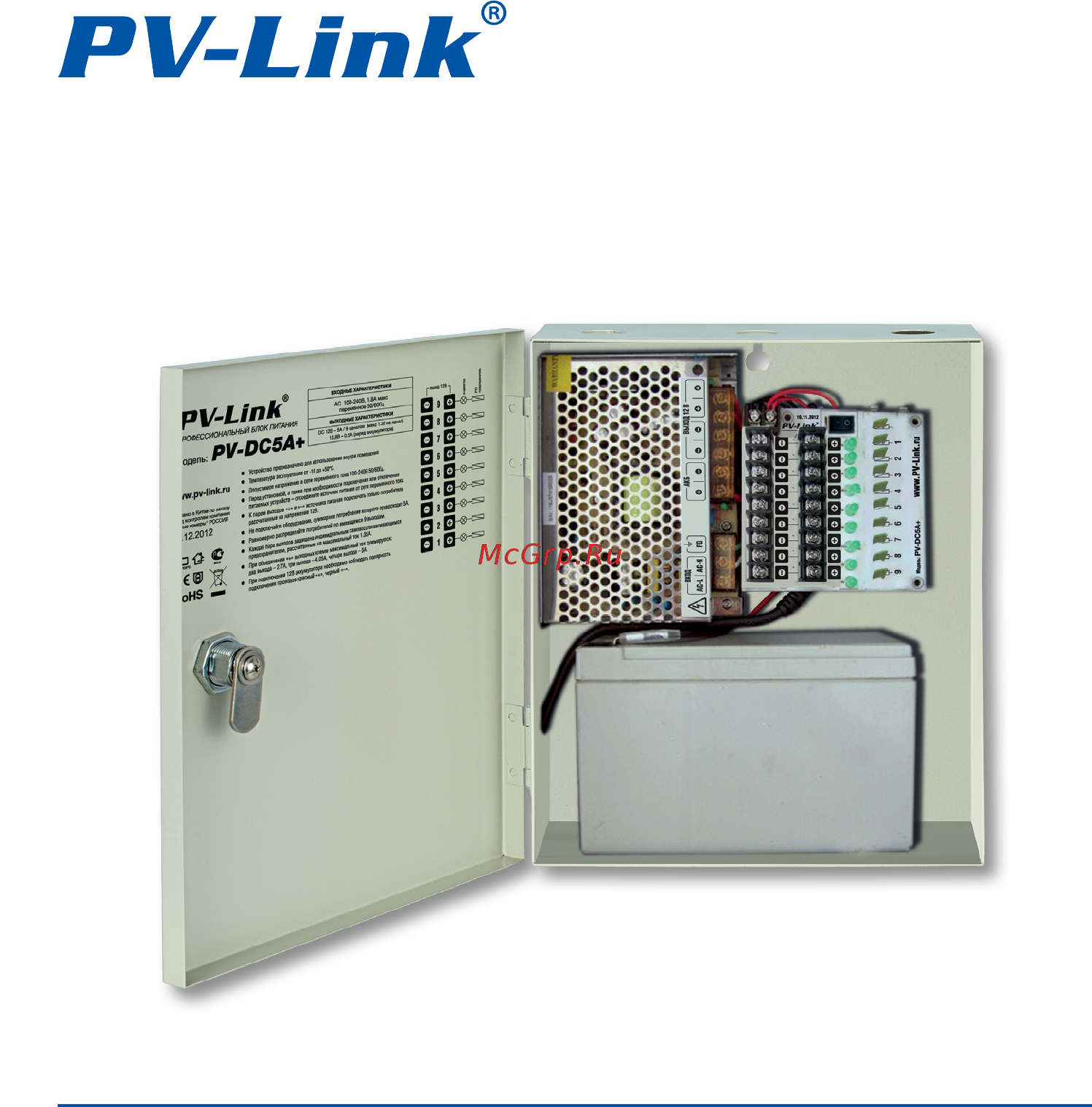Схема блока питания pv link 5a Novicam PV-Link PV-DC5AL+ Инструкция по эксплуатации онлайн