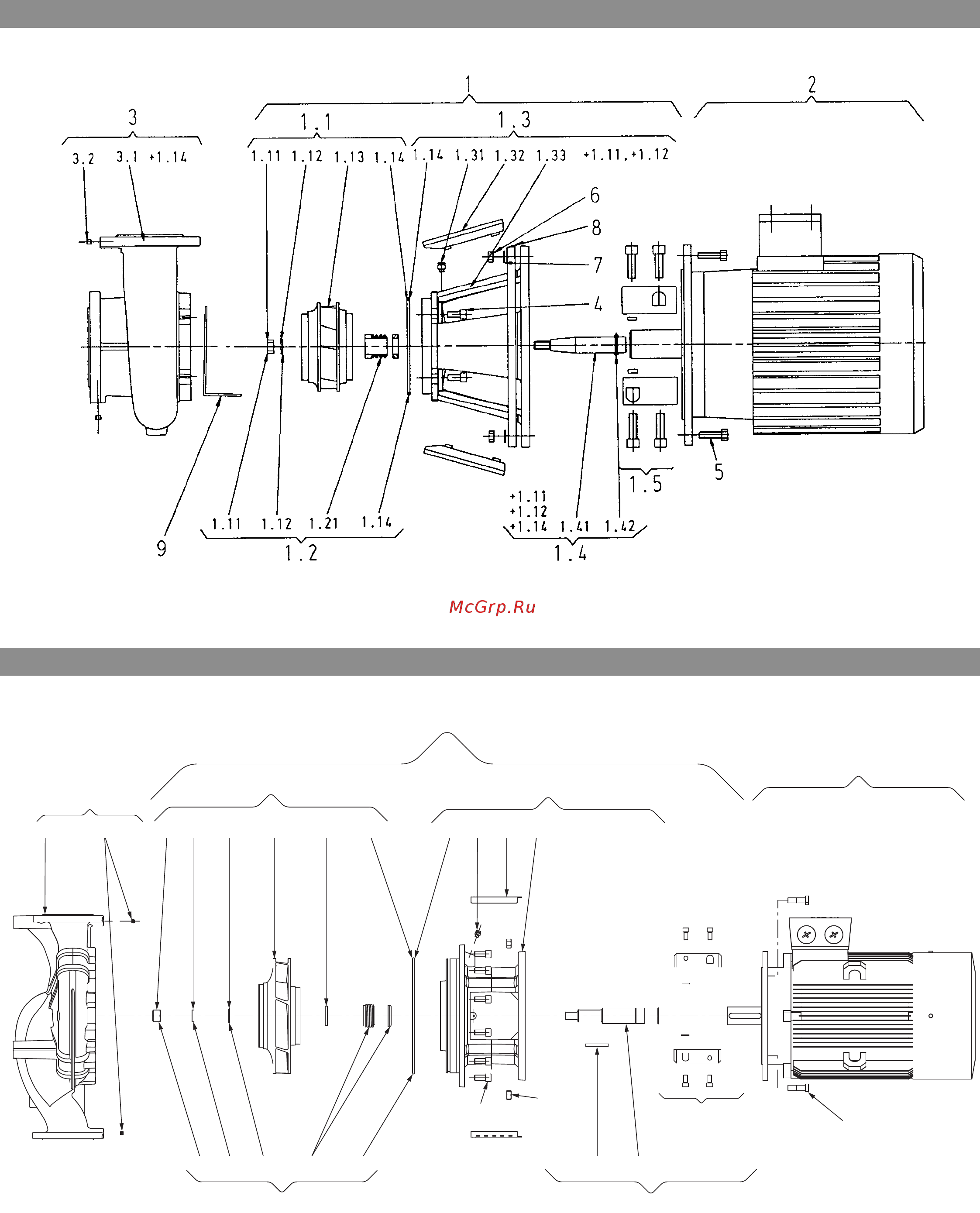 Wilo CronoTwin-DL 40/140-2,2/2 [4/43] Fig 3 bl design a