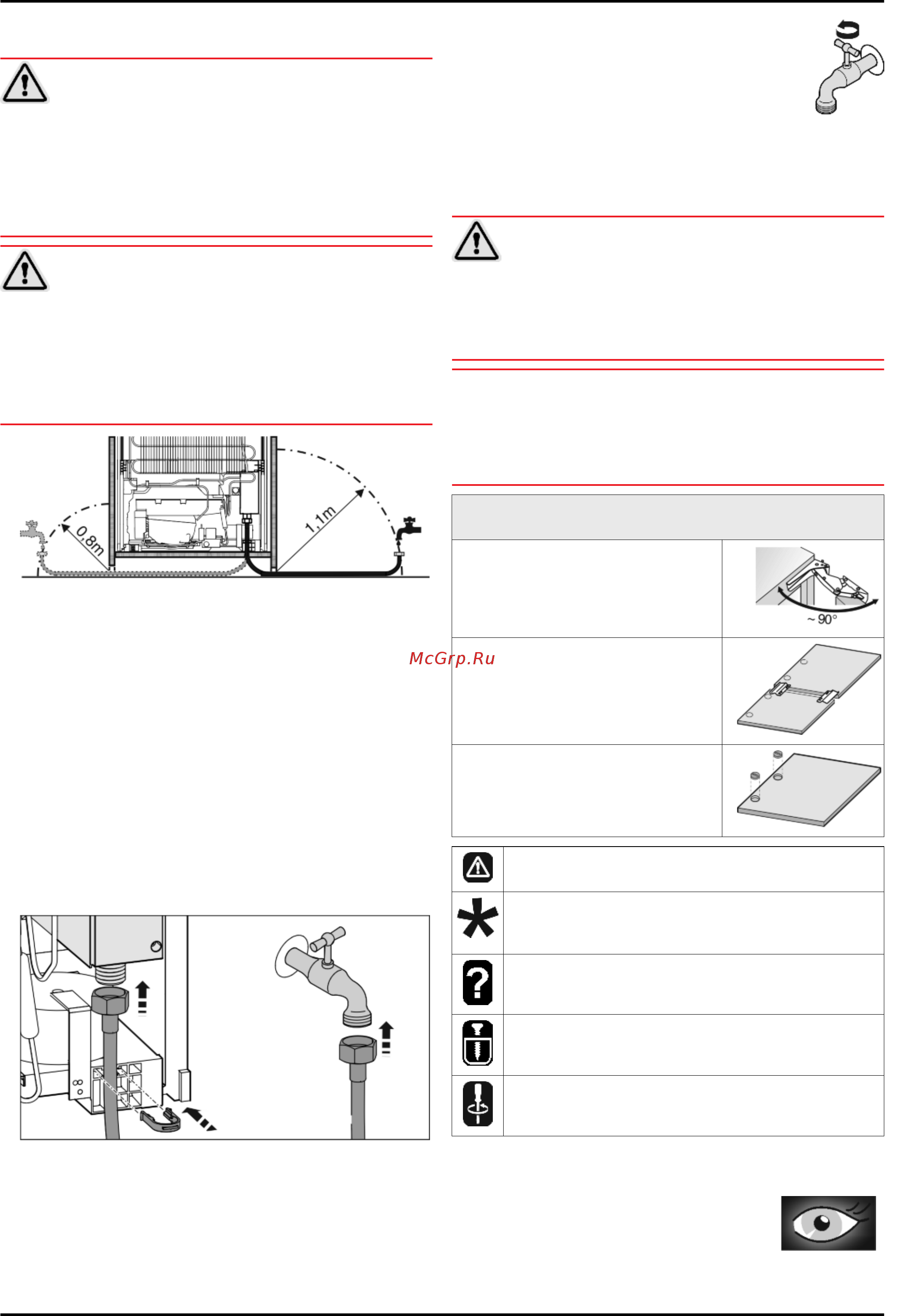 Liebherr IK 1960 [6/18] Warning