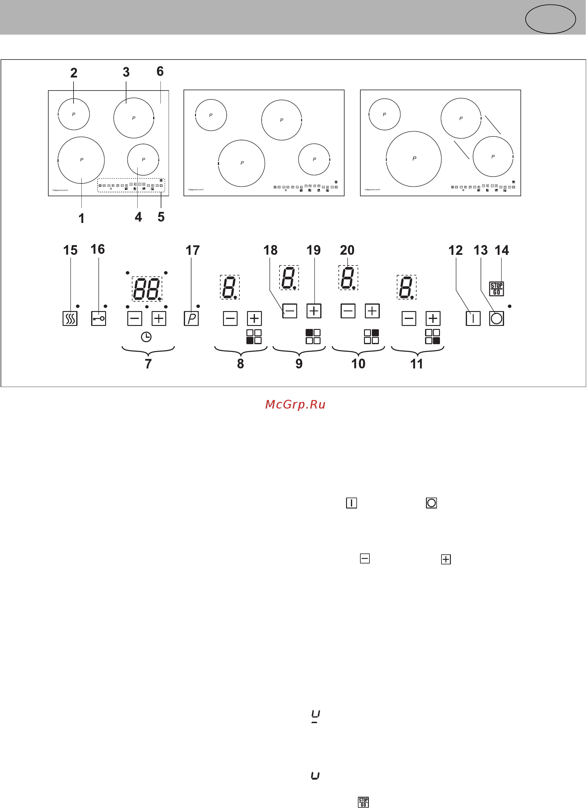 Kuppersbusch EKI 848.0 M рамка под сталь [4/17] Appliance description