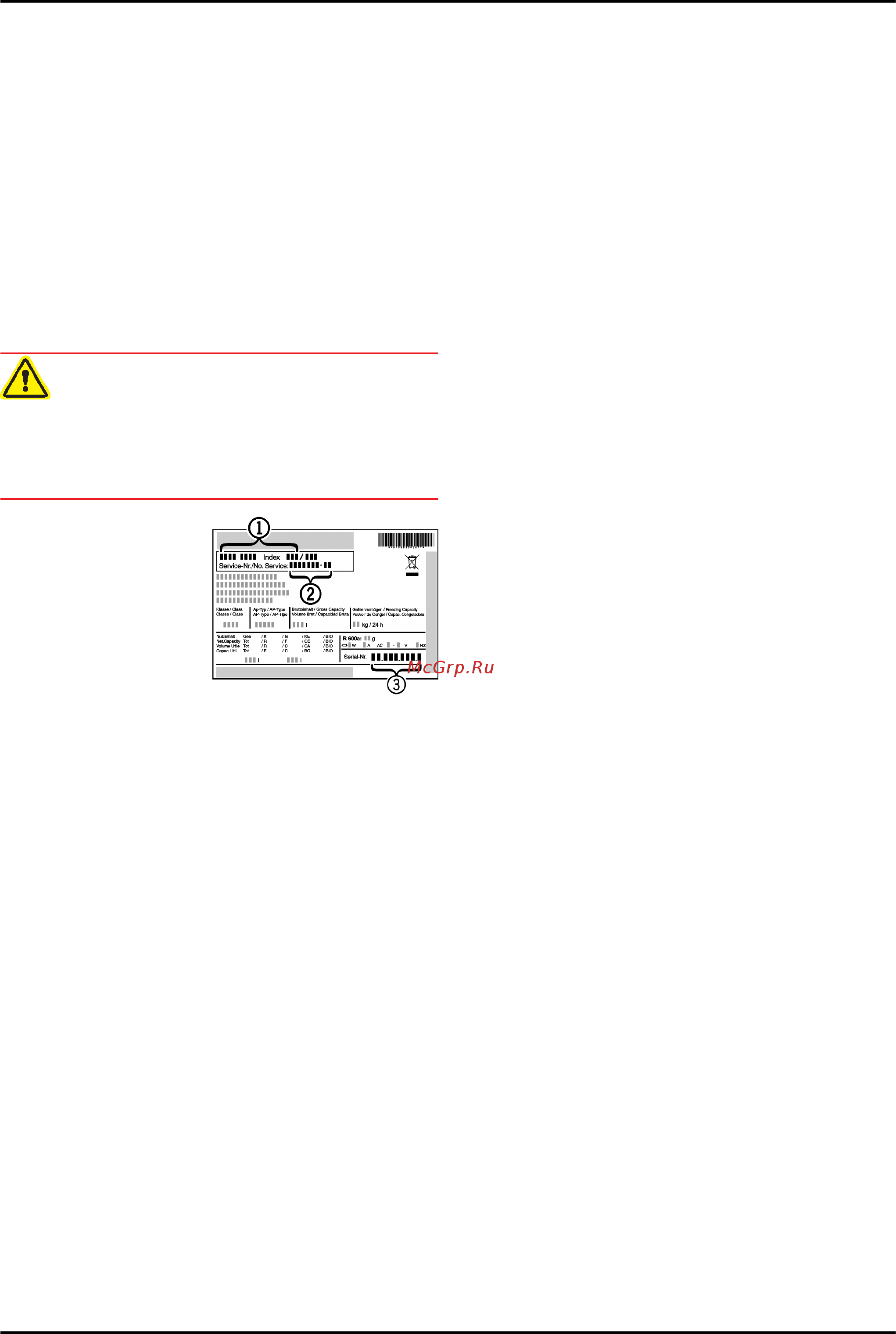 Liebherr SBSes 7353 [12/32] Technische dienst
