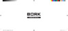 Bork S700 (JU CUP 23130 SI) Инструкция по эксплуатации