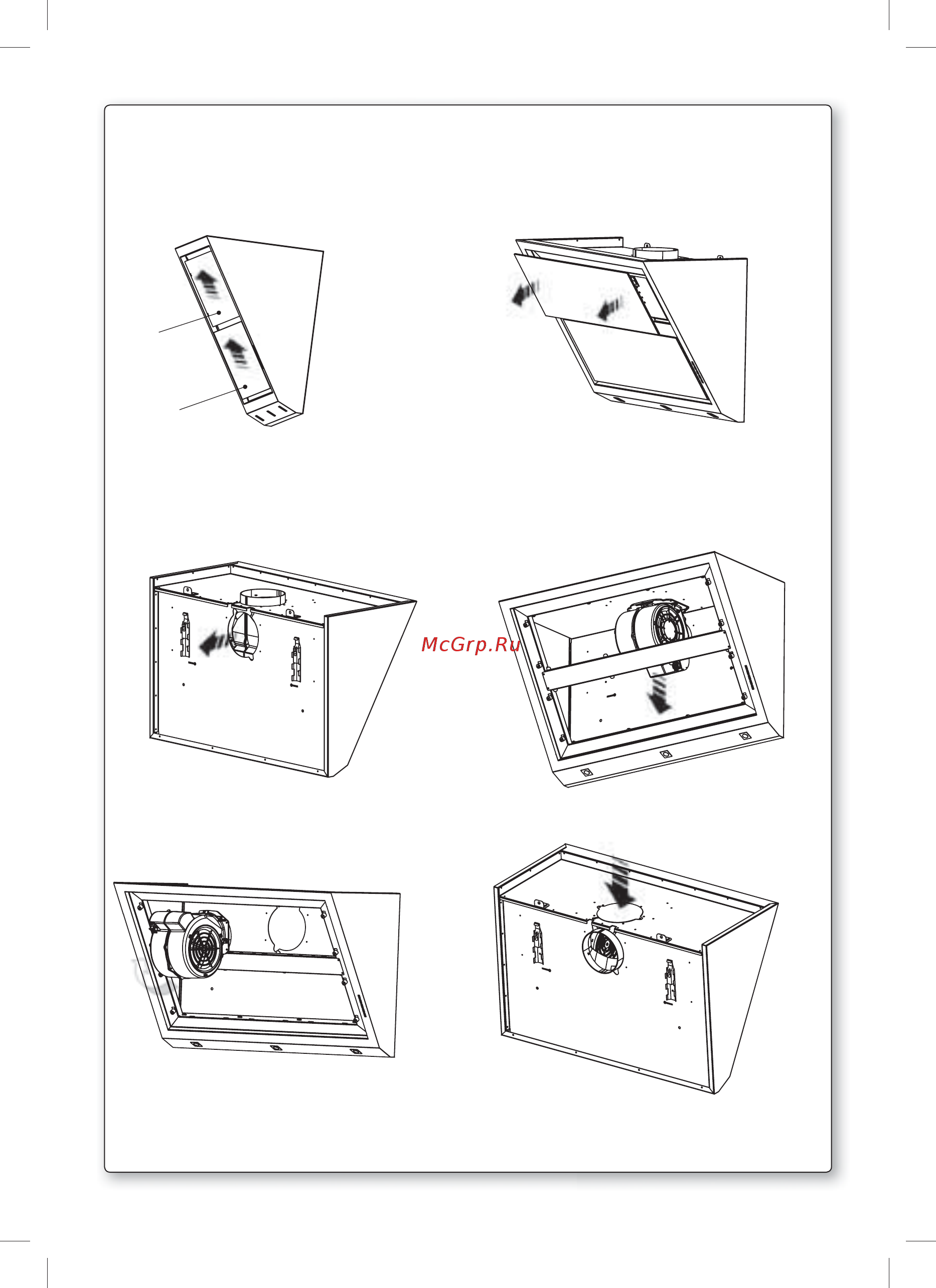 Falmec Diamante 90 IX (800) ECP [4/64] Cappa gleam gleam hood fig a1