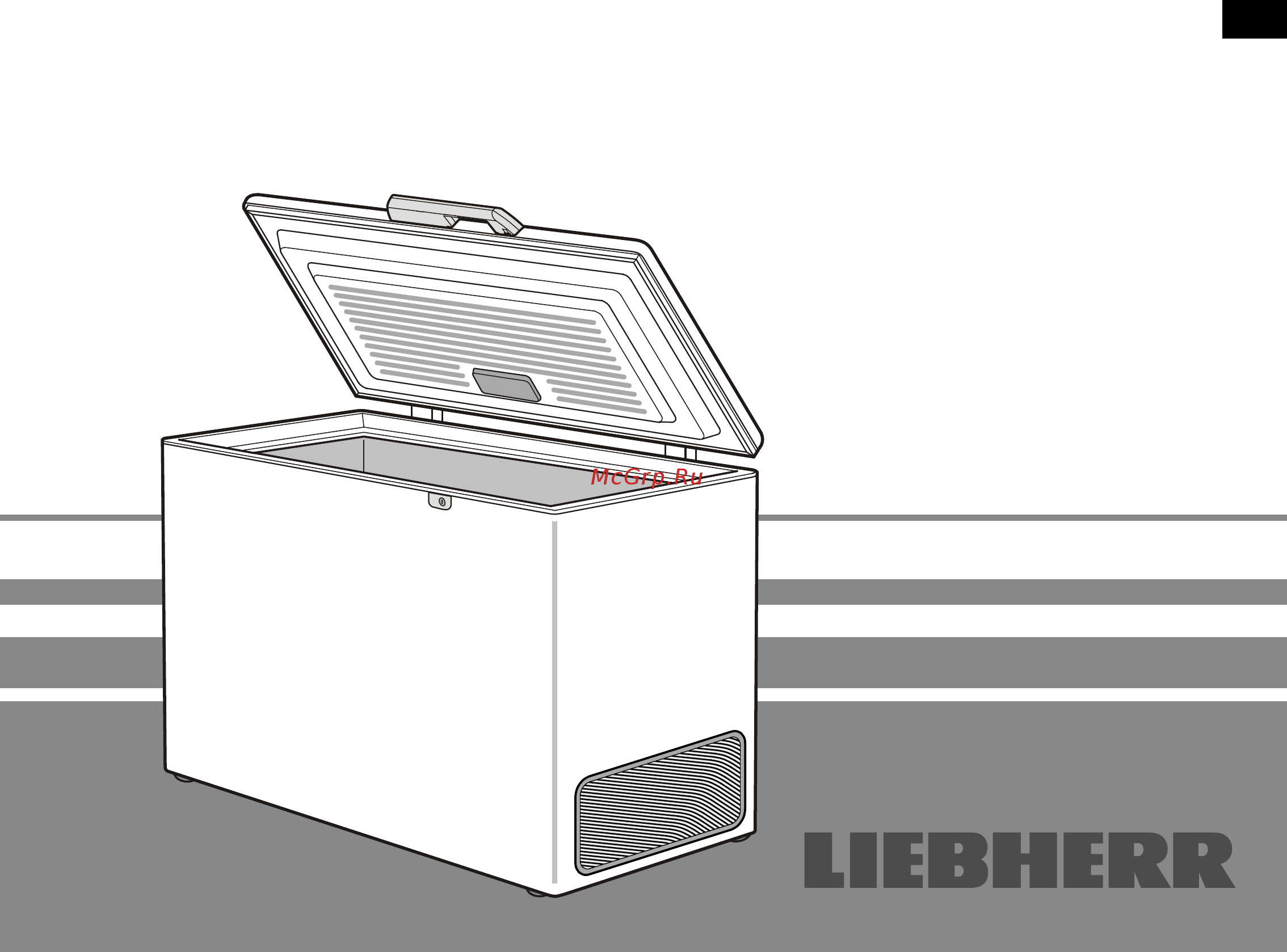 Liebherr GT 3032 Инструкция по эксплуатации онлайн