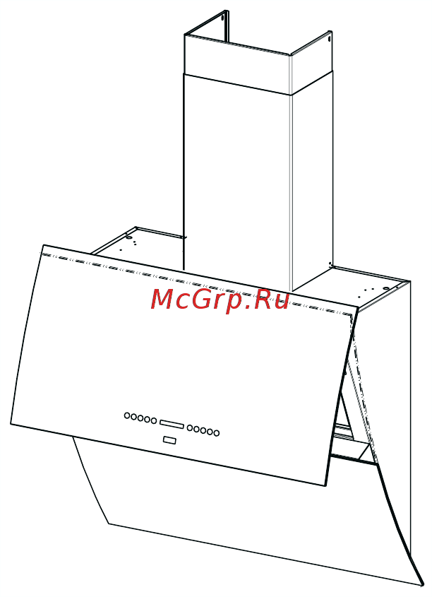 Faber MIRROR WH BRS X/V A80 Logic (110.0255.528) Инструкция по эксплуатации Faber Mirror ART PRO X/V A80 онлайн