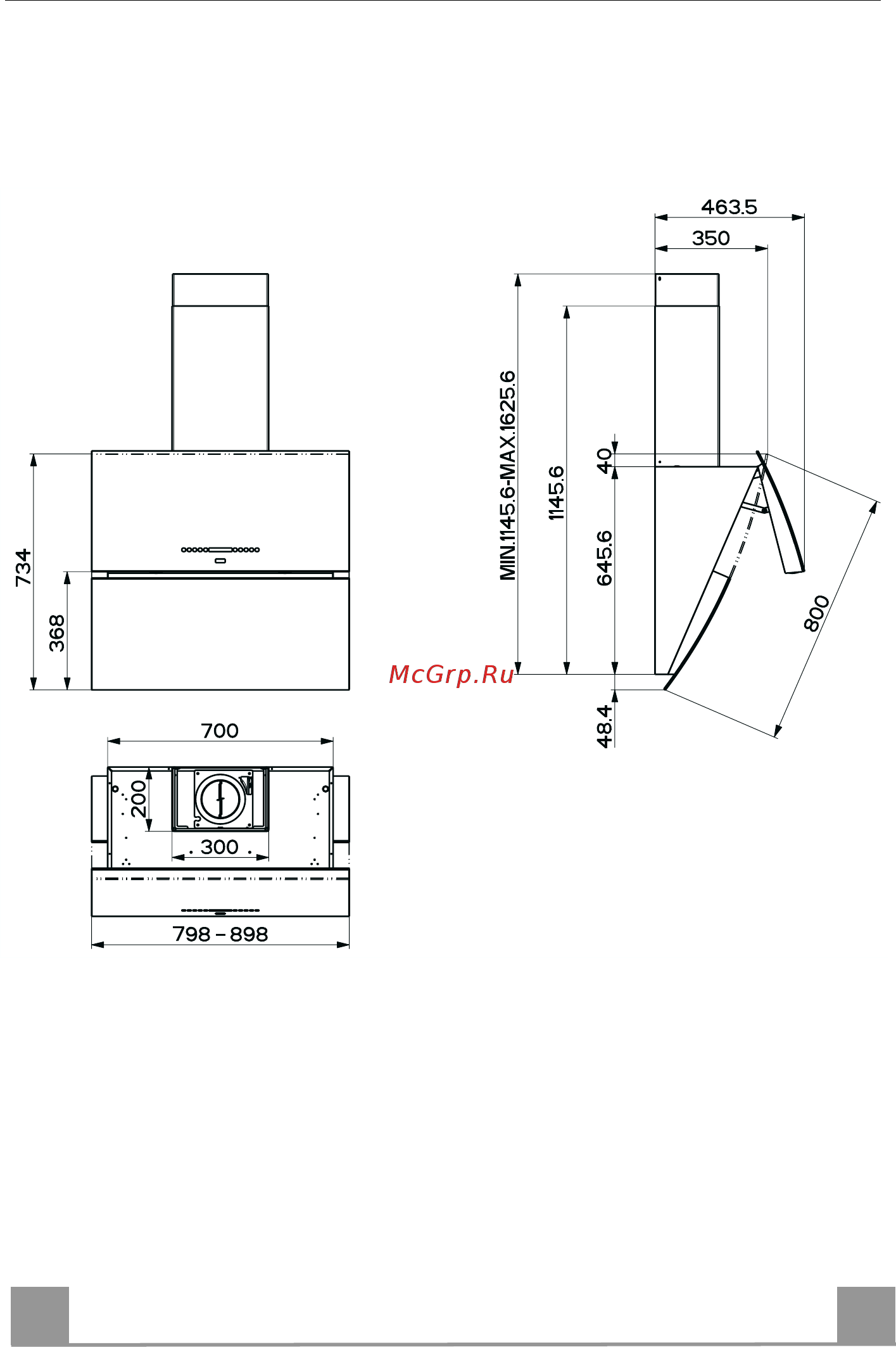 Faber MIRROR BK 3PH X/V A80 LOGIC (110.0156.609) Инструкция по эксплуатации Faber Mirror ART PRO X/V A80 онлайн [33/88] 271547