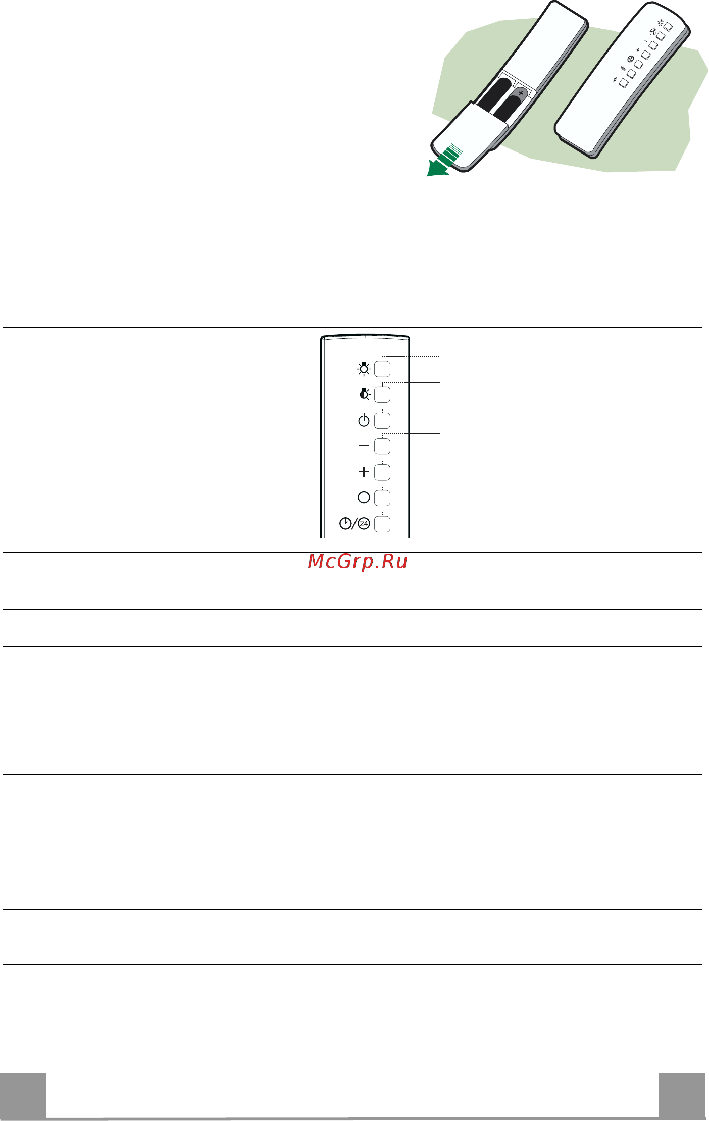 Faber MIRROR BK 3PH X/V A80 LOGIC (110.0156.609) [49/88] Cuadro mandos mando a distancia