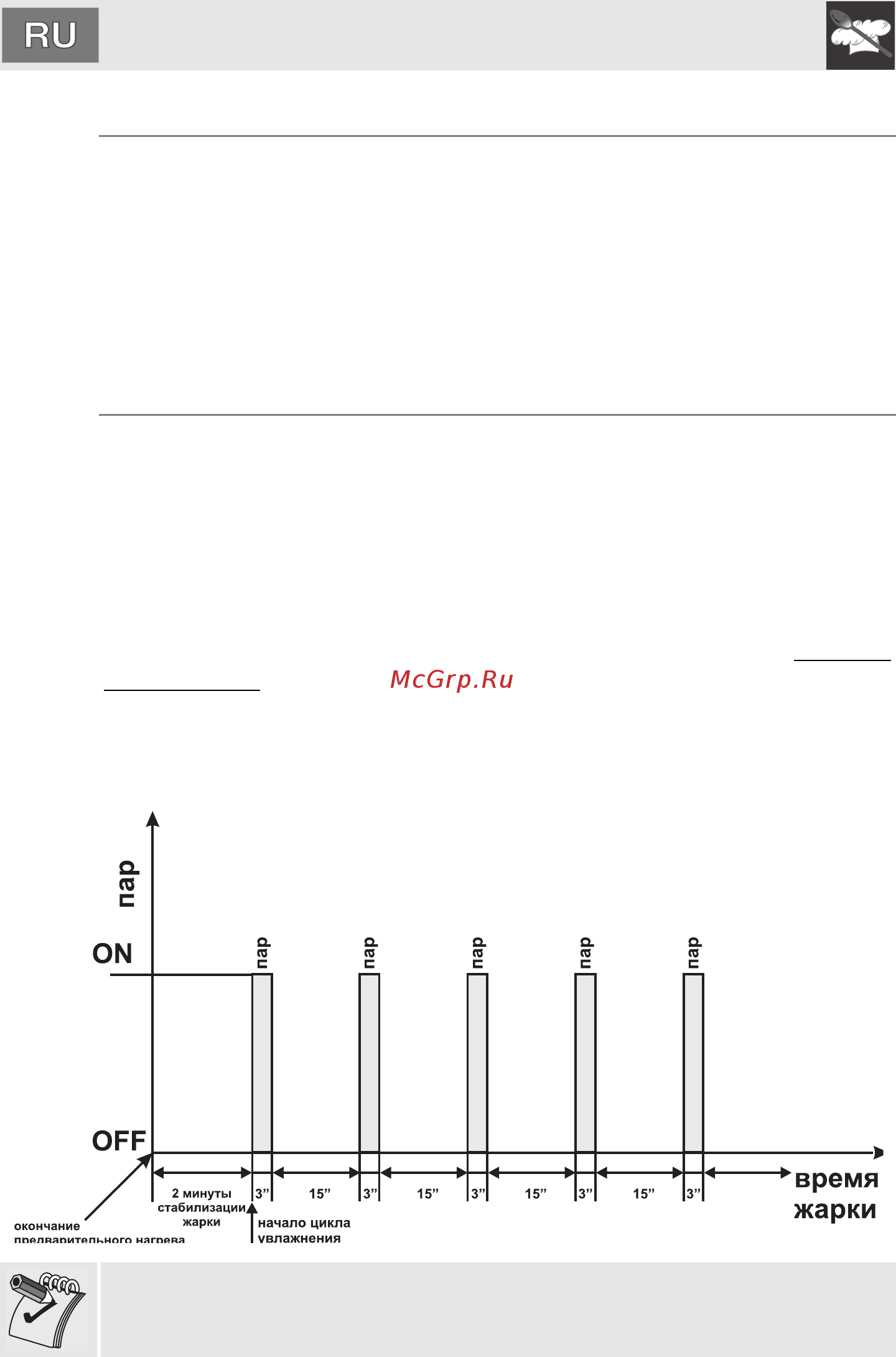 Smeg ALFA 135 GH [10/24] Выбор программ