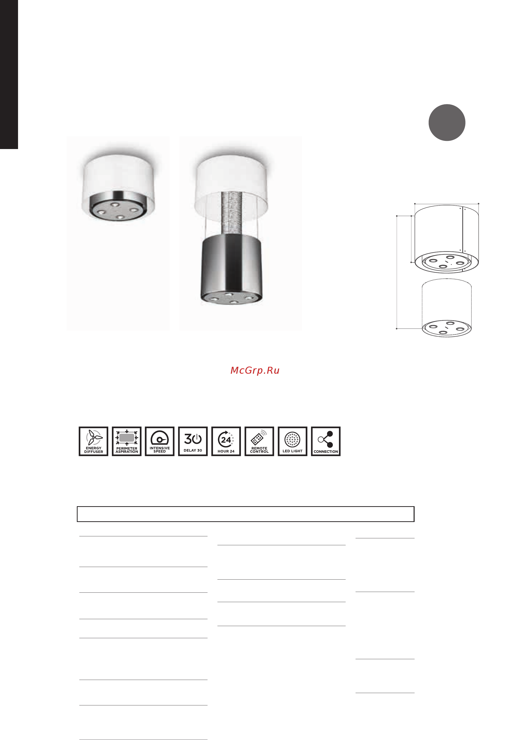 Faber HEAVEN GLASS 2.0 WH FLAT A120 (110.0428.451) [162/272] Vanilla