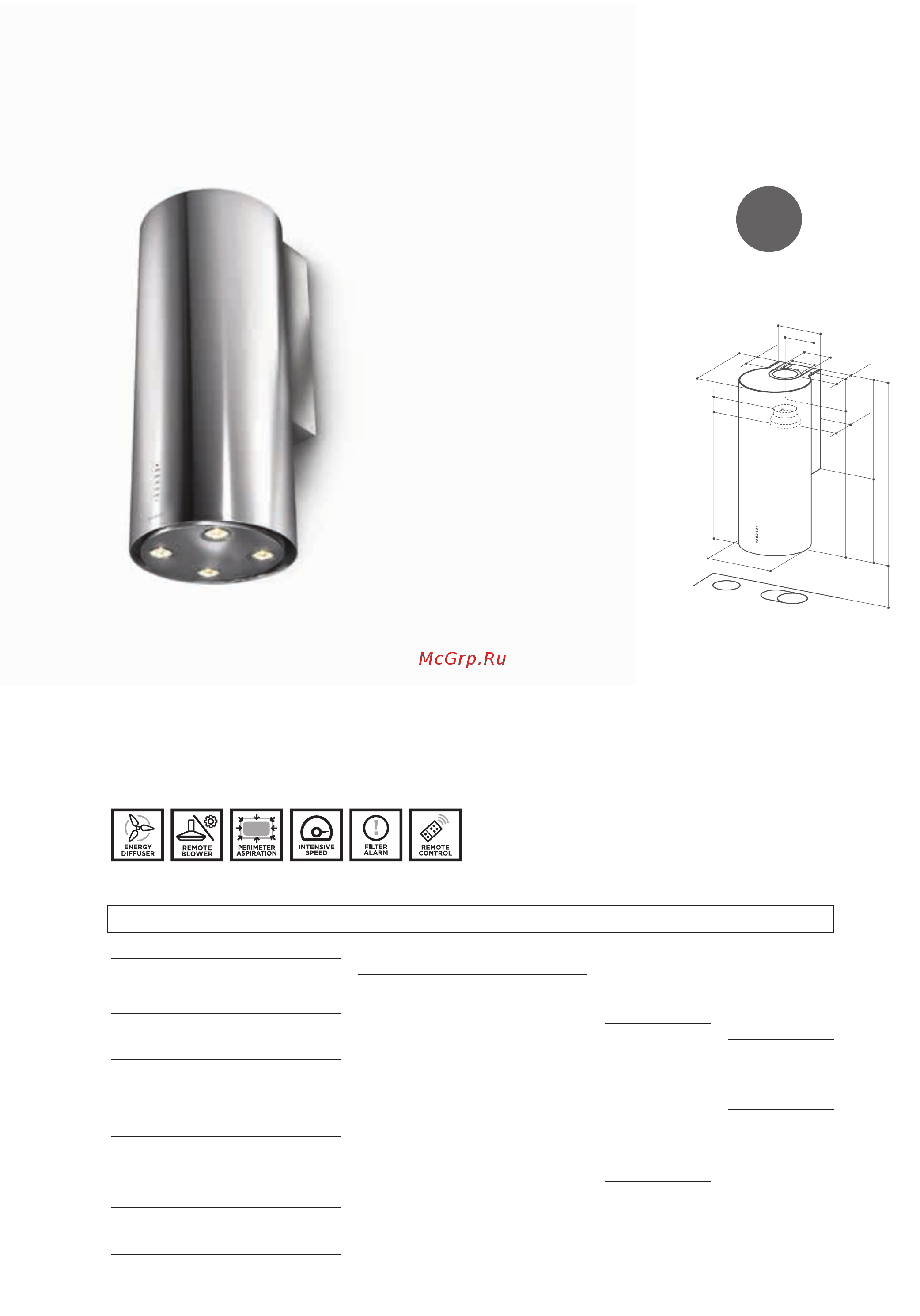 Faber HEAVEN GLASS 2.0 WH FLAT A90 (110.0428.440) [186/272] Cylindra cylindra gloss