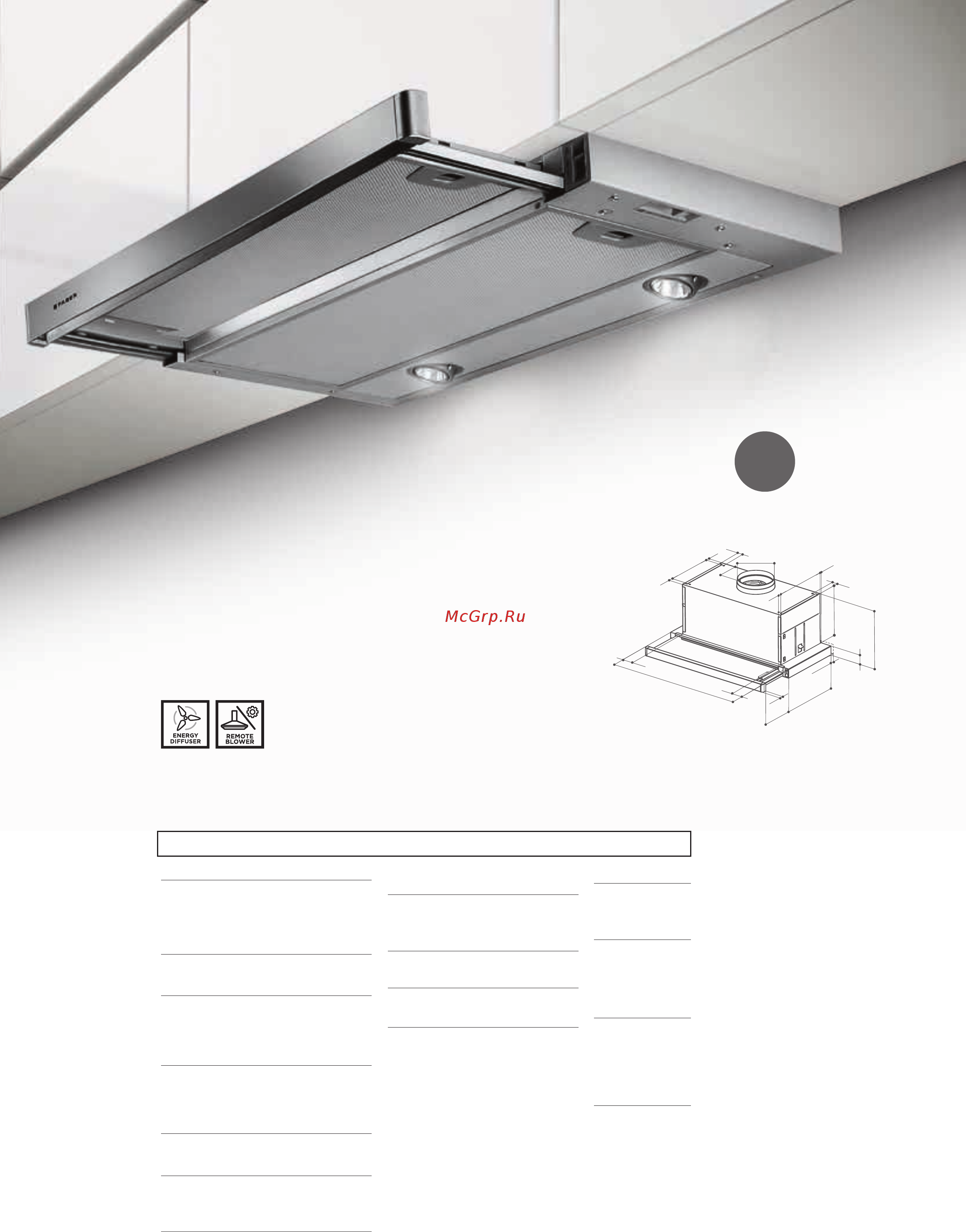 Faber HEAVEN GLASS 2.0 WH FLAT A90 (110.0428.440) [238/272] Maxima