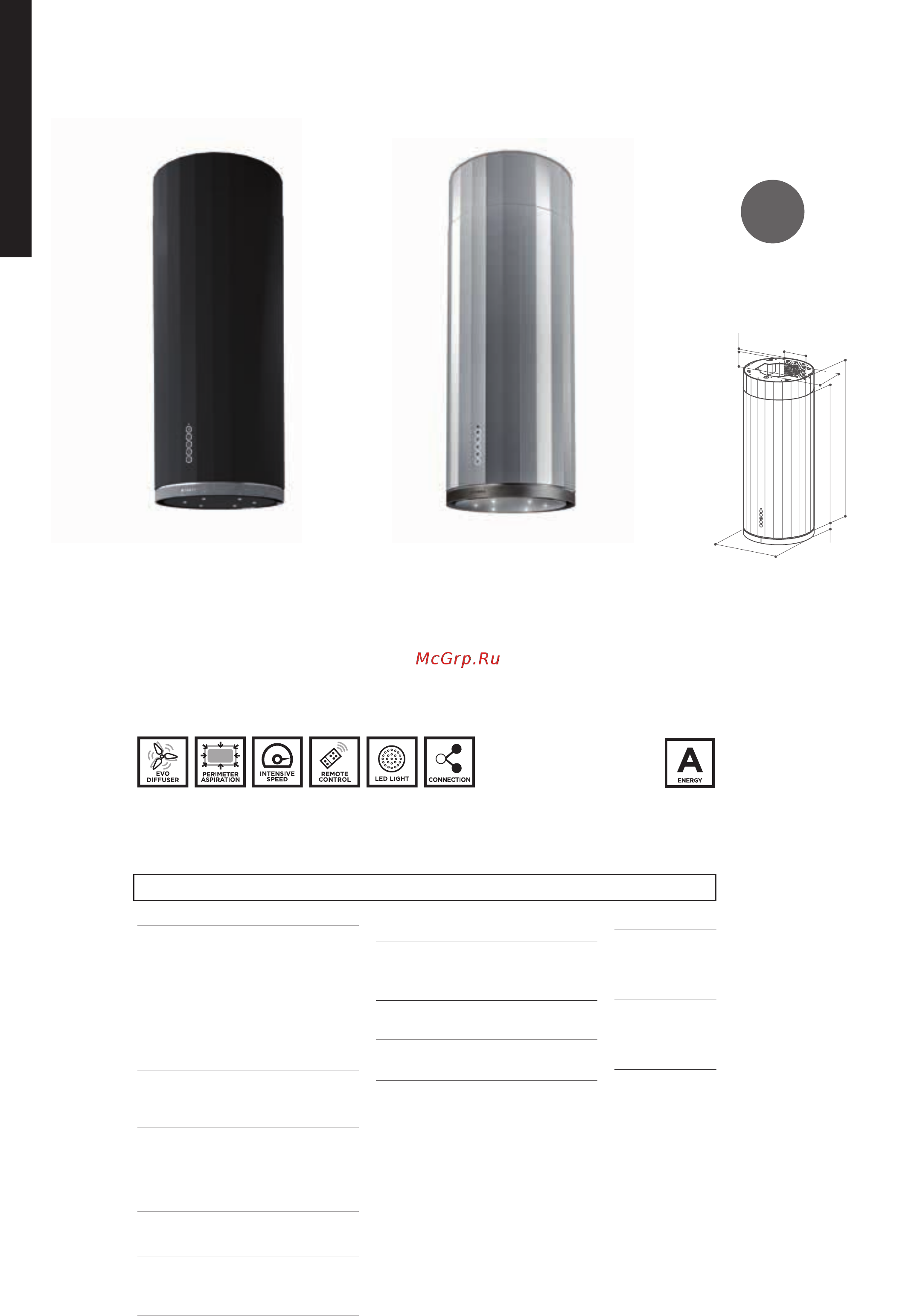 Faber T-LIGHT ISOLA EV8P WH MATT A100 (110.0456.265) [62/272] Corinthia isola