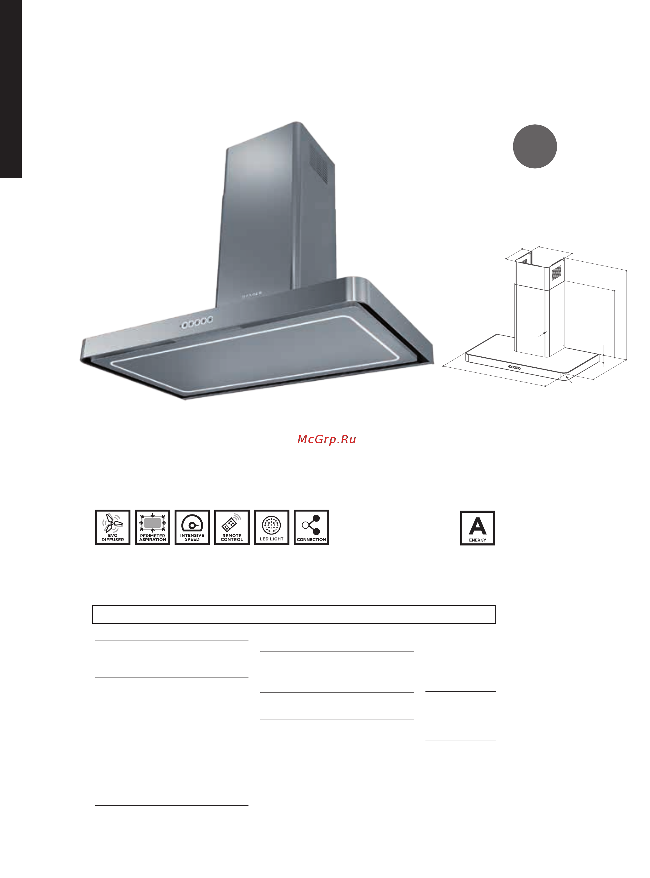 Faber HEAVEN GLASS 2.0 WH FLAT A90 (110.0428.440) [78/272] T light