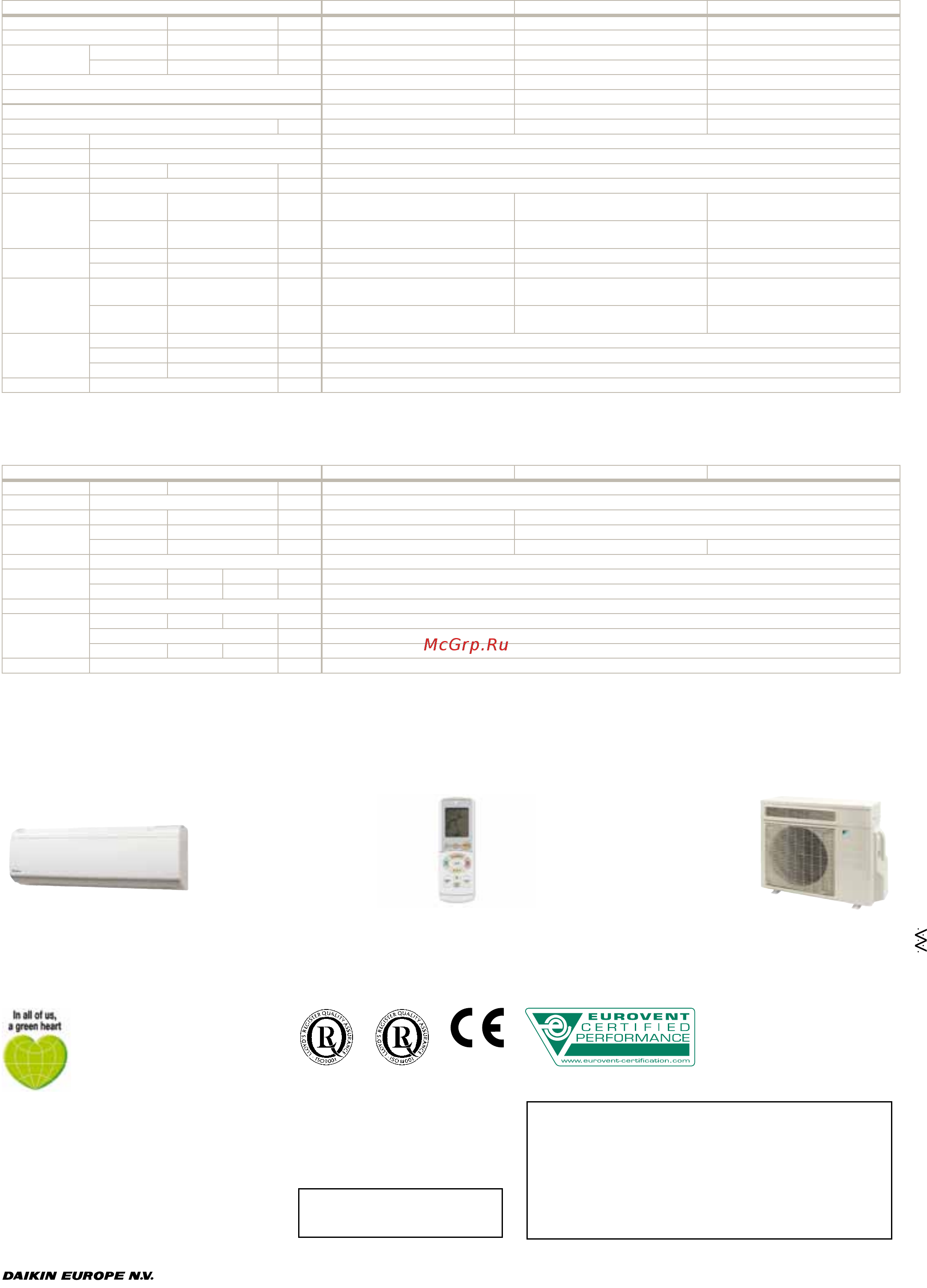 Daikin FTXR42E / RXR42E [4/4] Hагрев и охлаждение