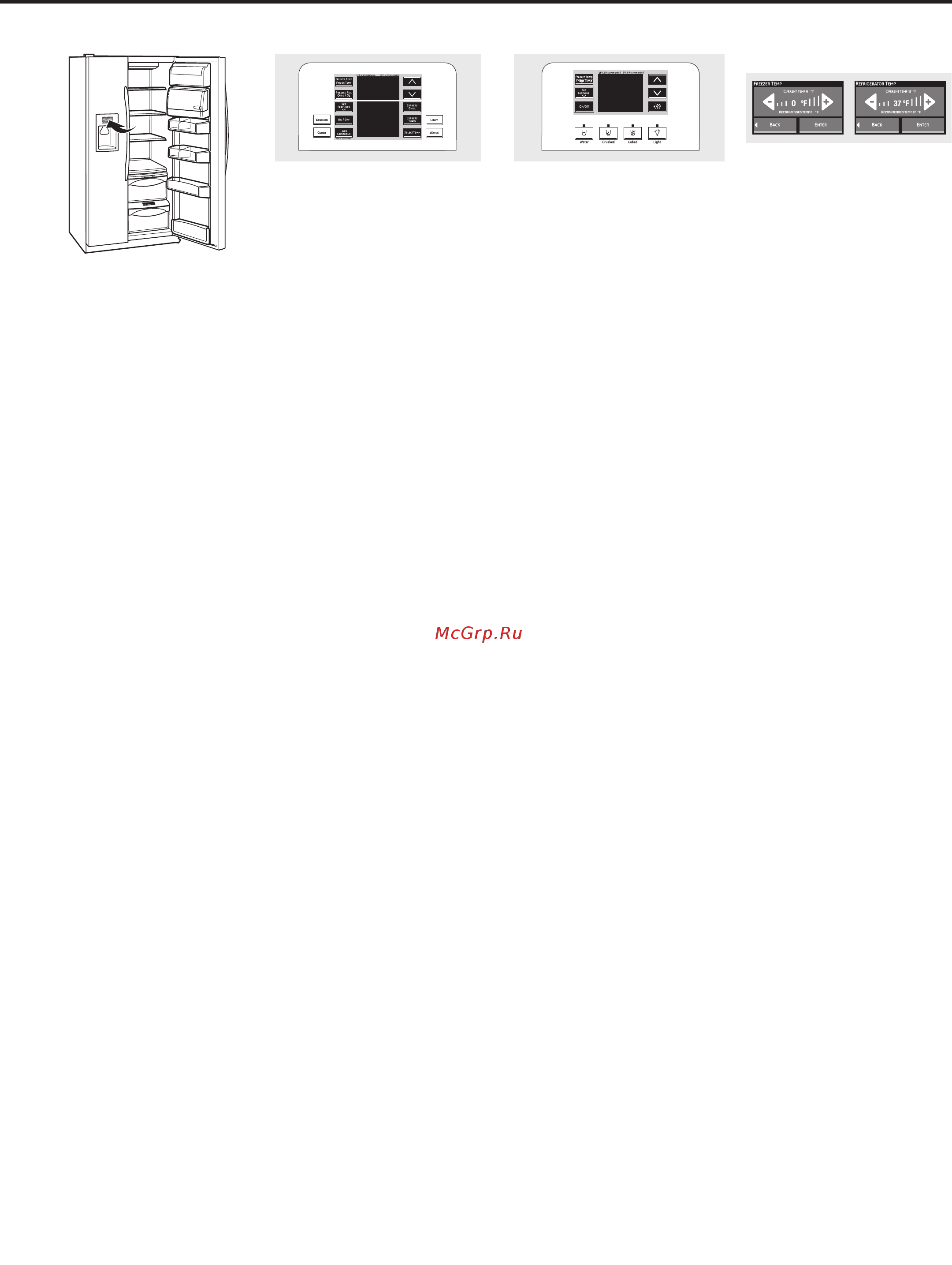 General Electric PCE23VGXFBB черный [4/280] About the temperature controls profile models