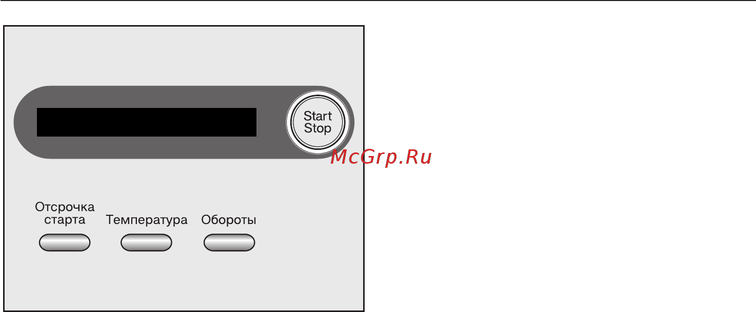 Miele W 5824 WPS Белый [11/72] Управление стиральной машиной