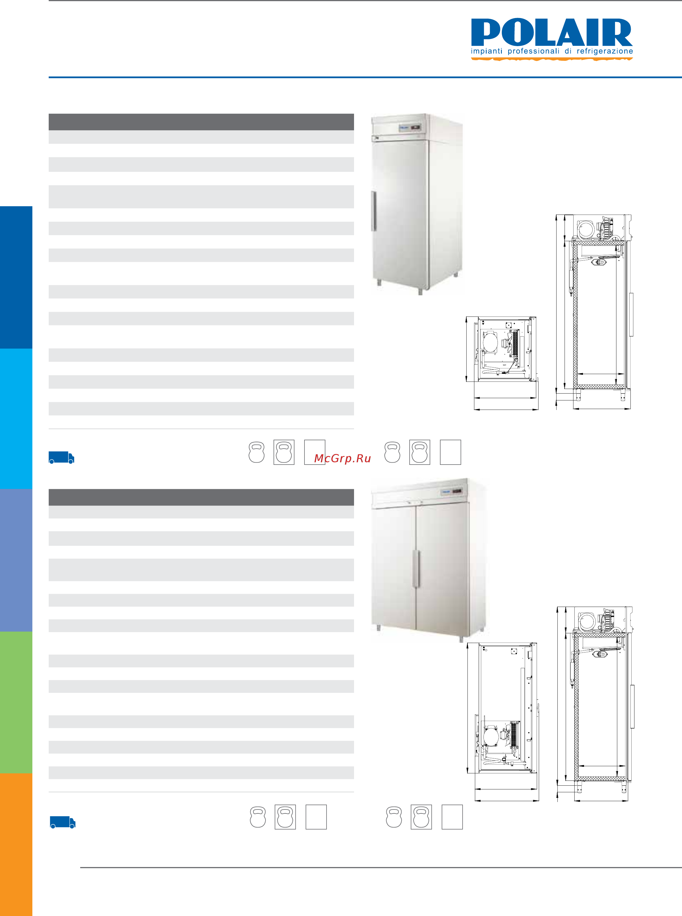 POLAIR SB 108 S [14/92] Холодильные шкафы с металлическими дверьми polair standard