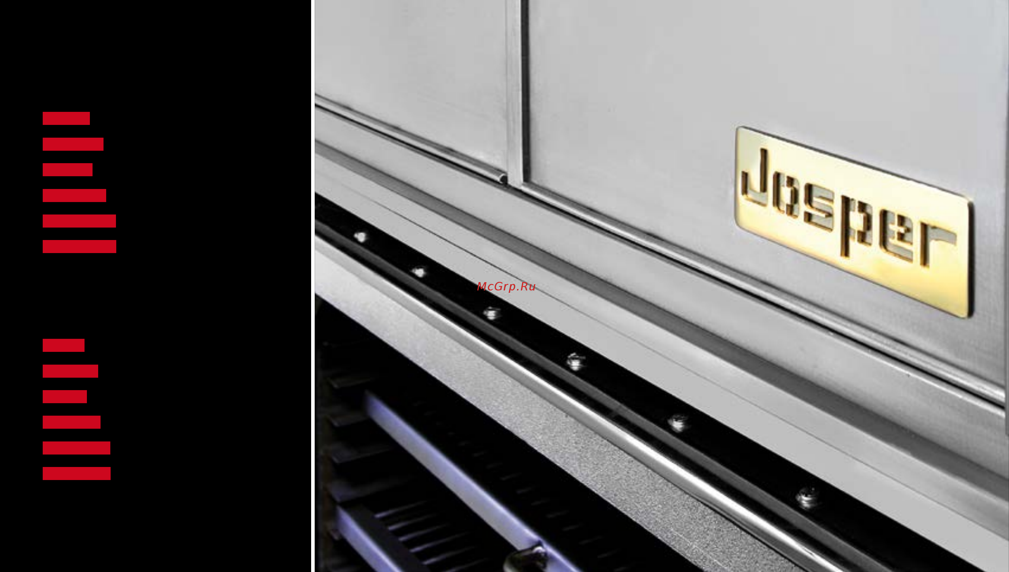 Josper HJX 25-L [14/68] Modelos