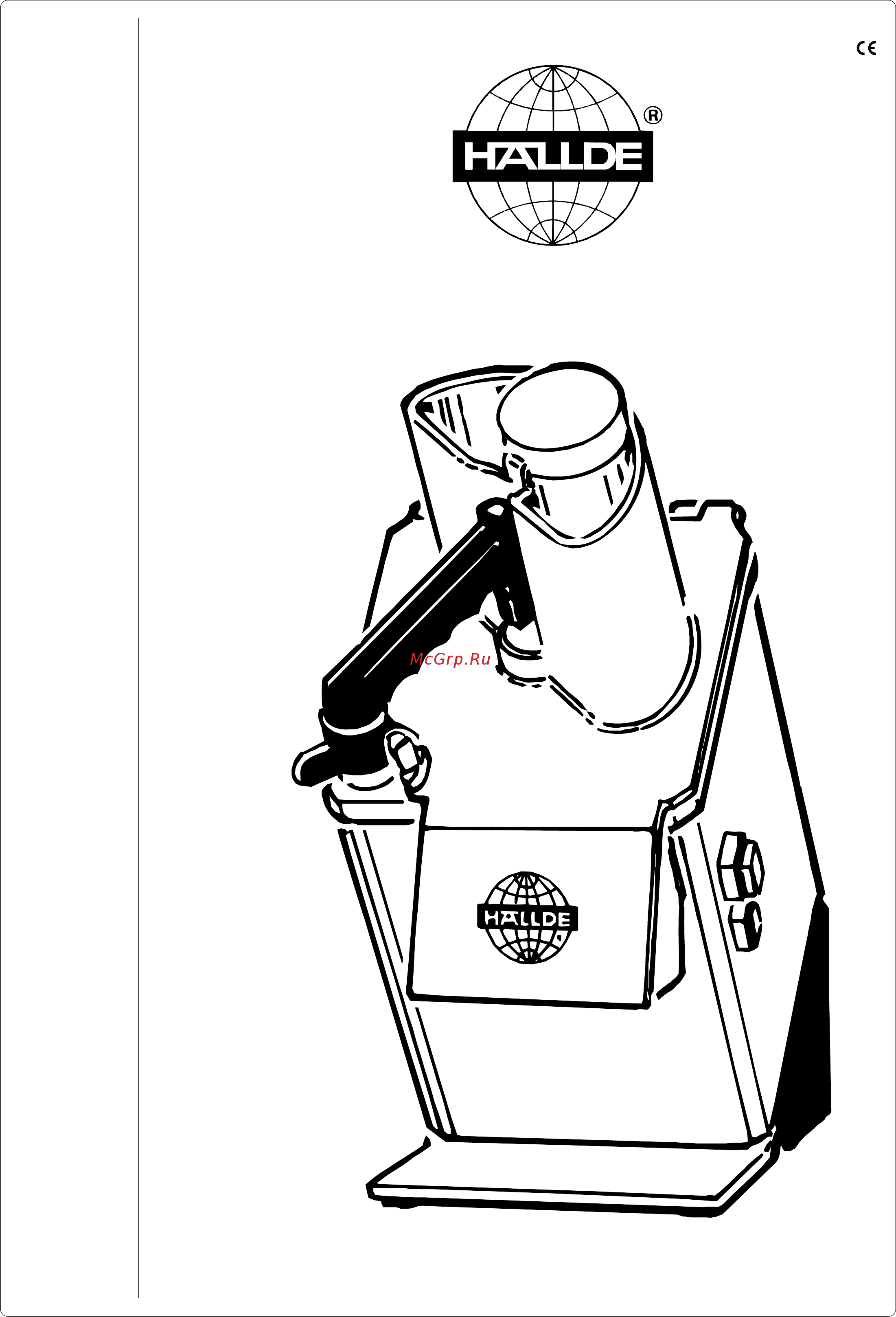 Hallde RG-100 380В Инструкция по эксплуатации онлайн