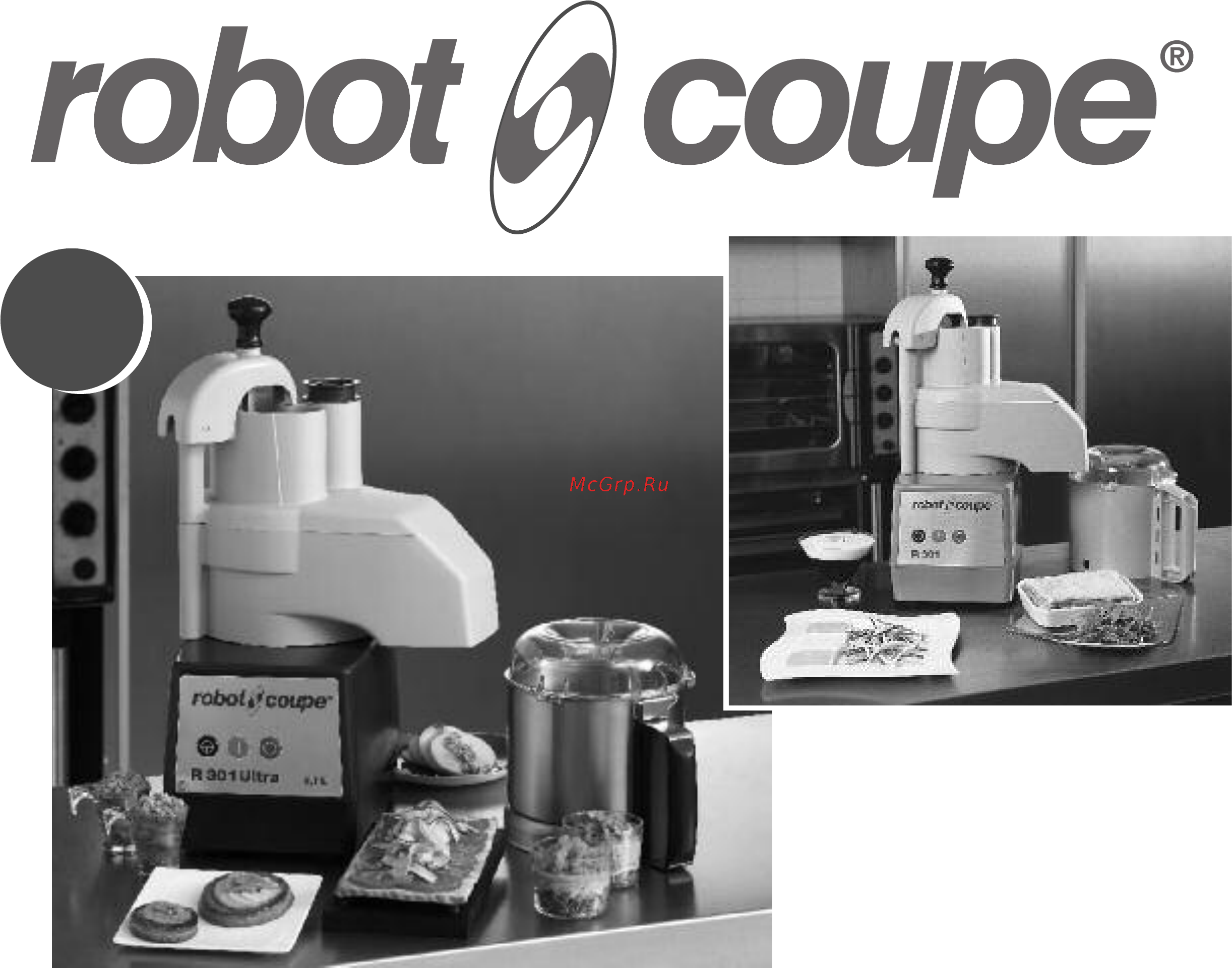 Robot Coupe R301 Ultra (4 диска) Инструкция по эксплуатации онлайн