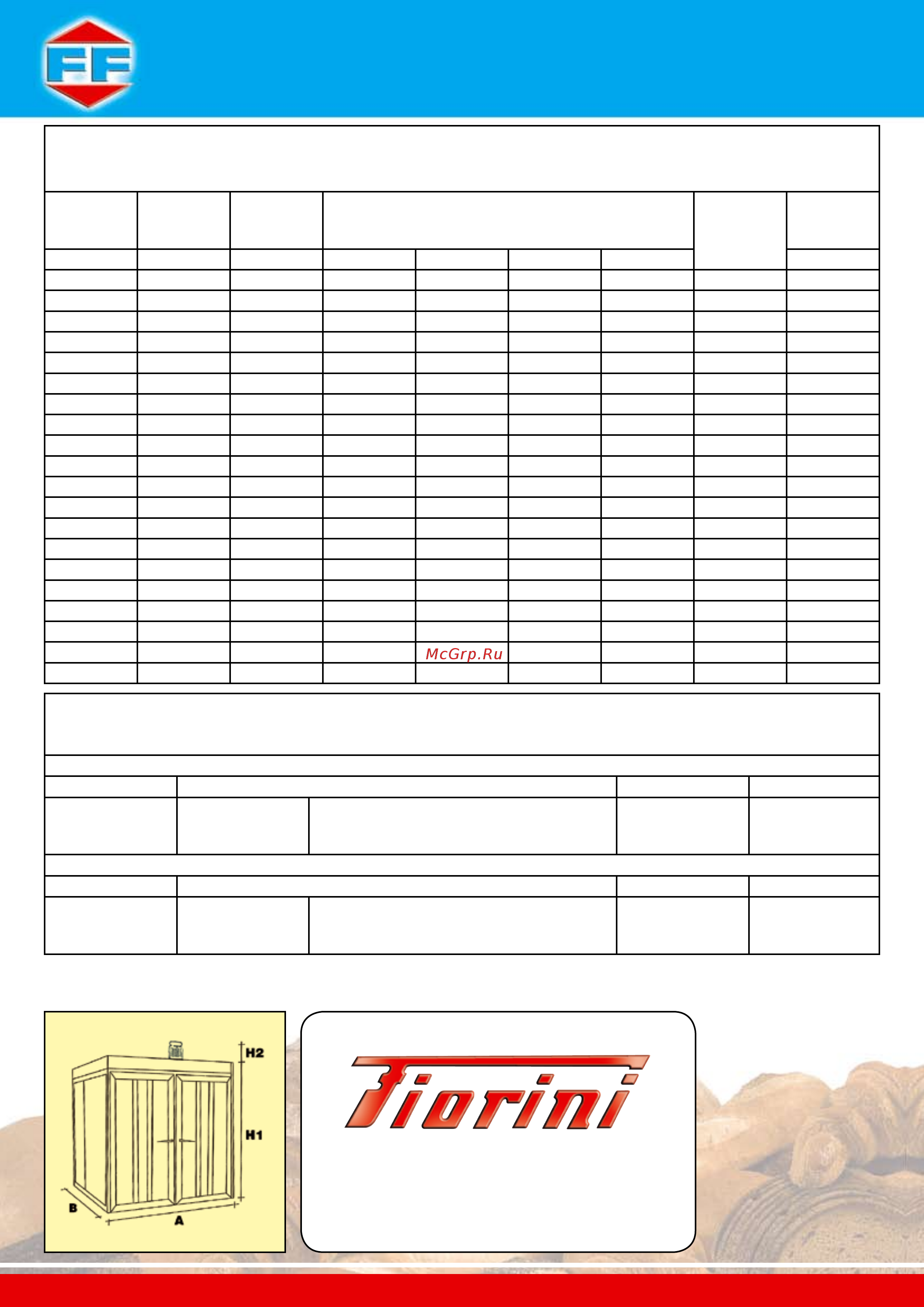 Forni Fiorini RISING ROOM 60х80 2D 2T (без пола) [2/2] Celle di lievitazione per forni rotativi rising rooms for rack ovens chambres de levage pour fours rotatifs