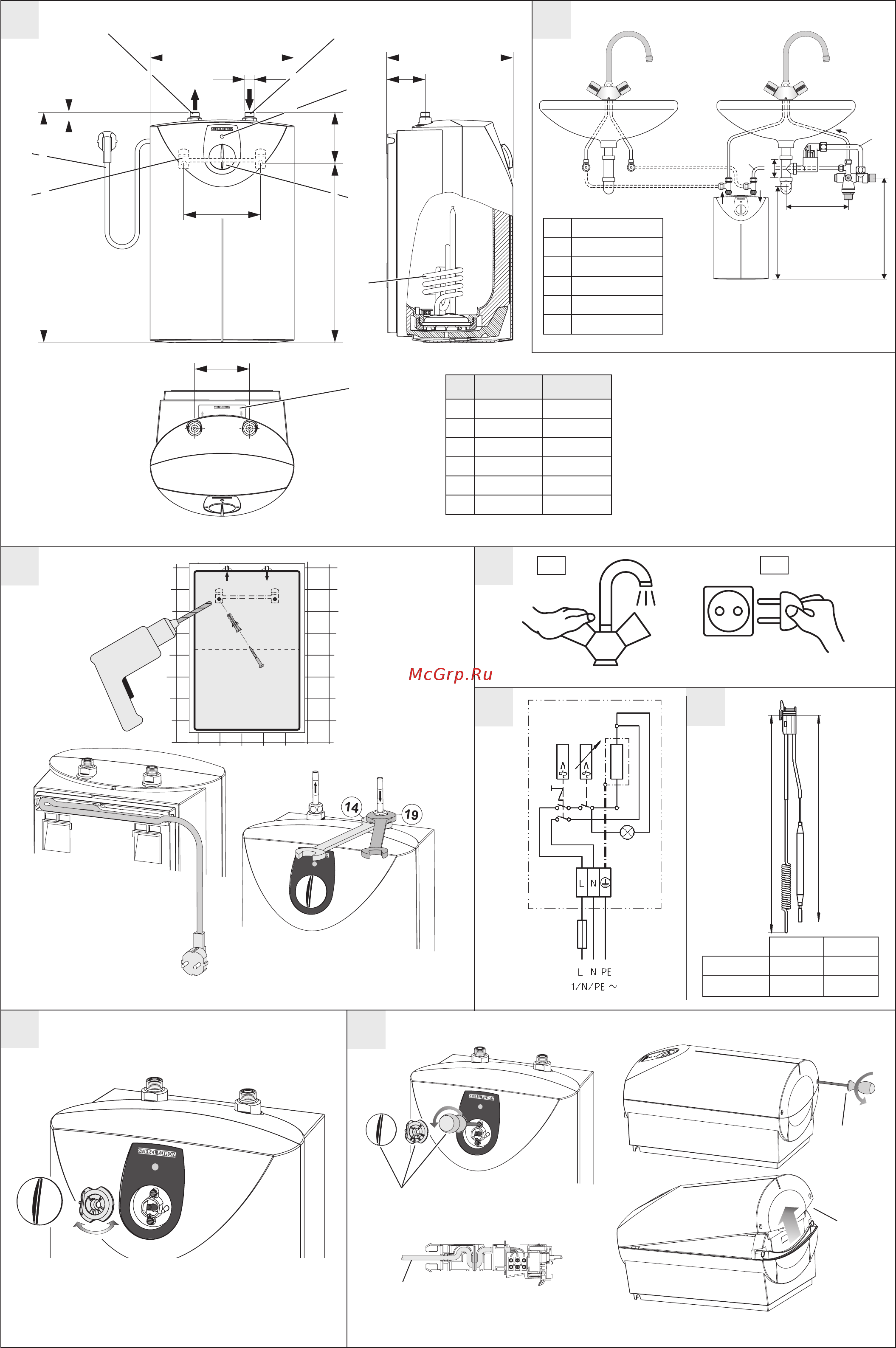 Stiebel Eltron SHU 10 Sli (бак из меди) Инструкция по эксплуатации онлайн [3/34] 272129