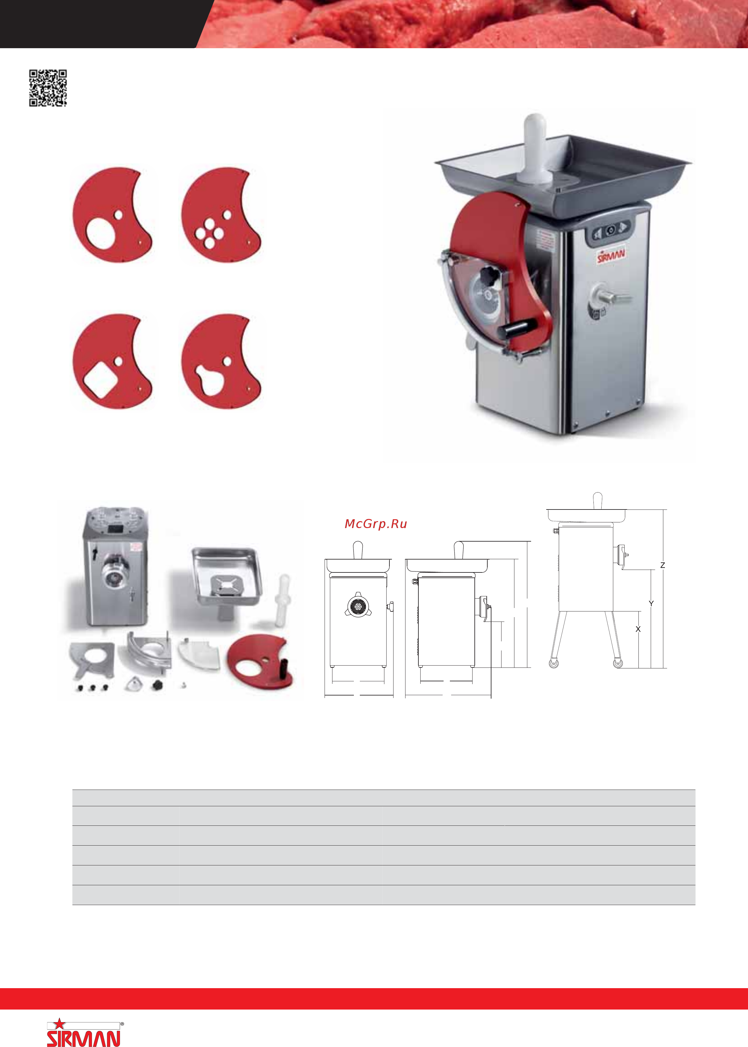 Sirman Sirio 1VV 120W Chrome [101/255] Coscia di pollo