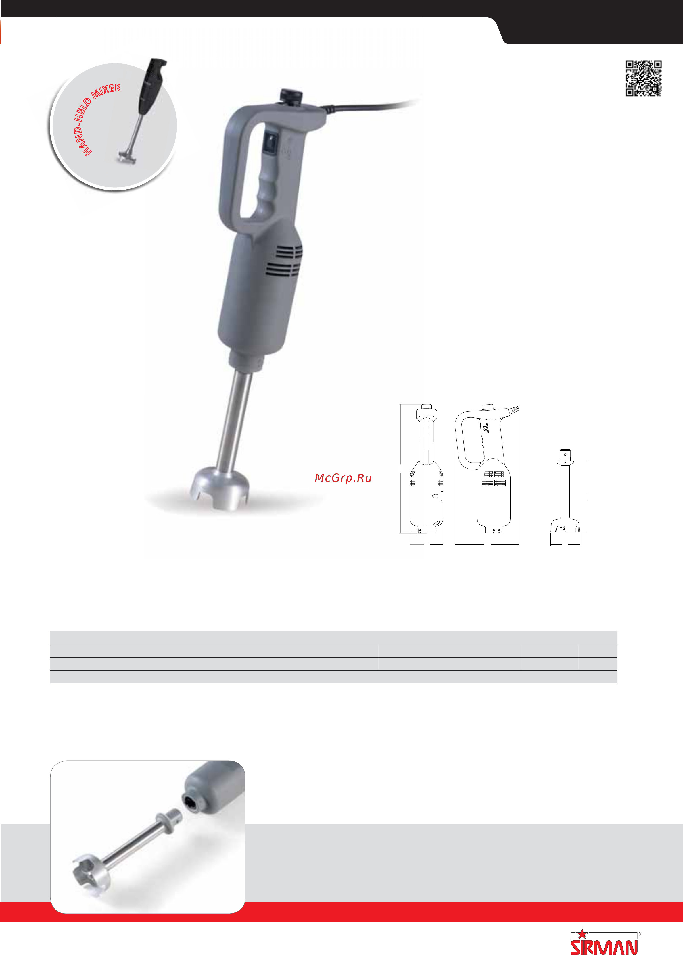 Sirman C 6 [72/255] Ristorazione food processors