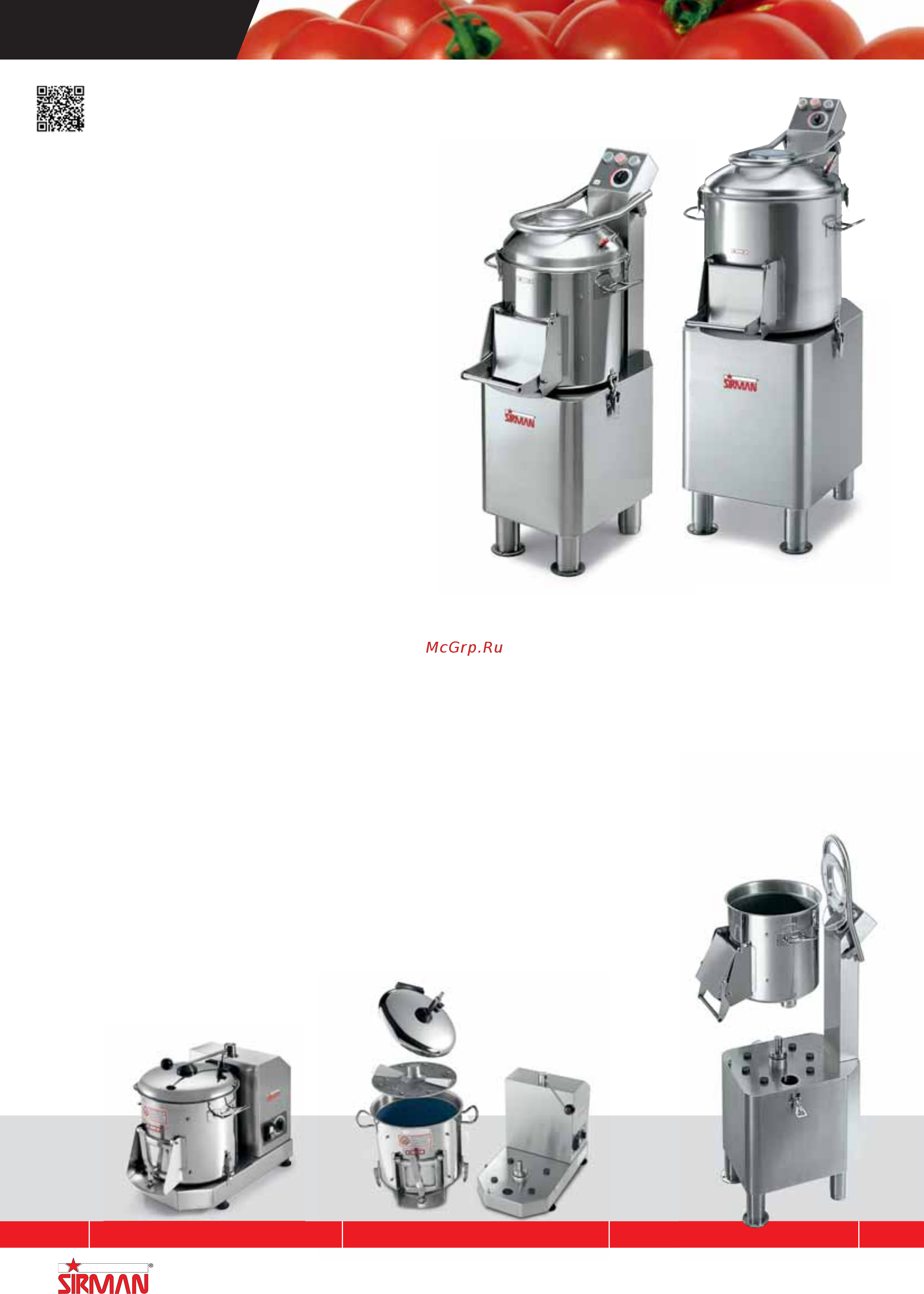 Sirman Sirio 1VV 120W Chrome [77/255] Pelapatate lavacozze potato peelers mussels cleaner