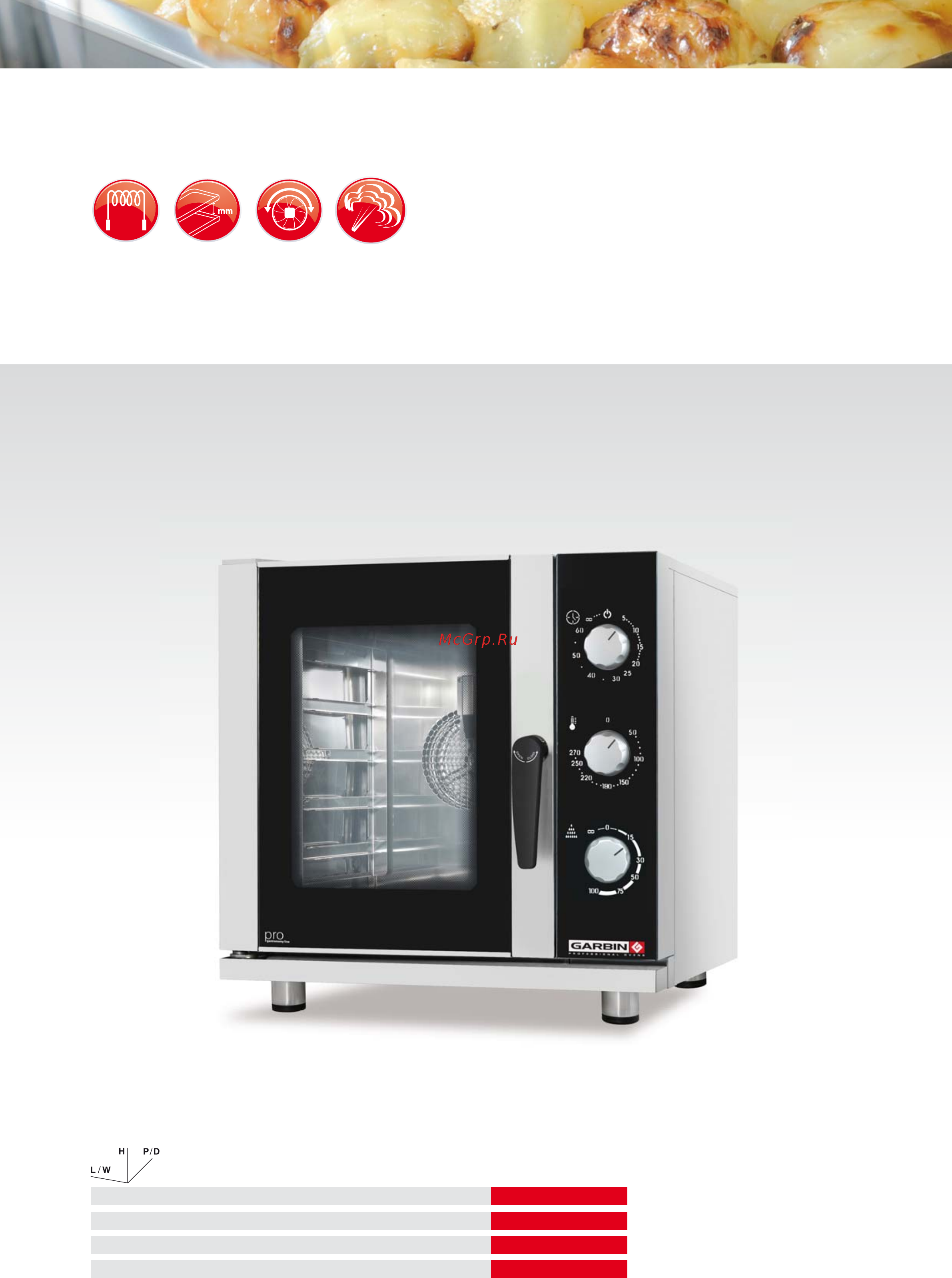 Garbin 101G VAP [18/32] Forno elettrico serie 25