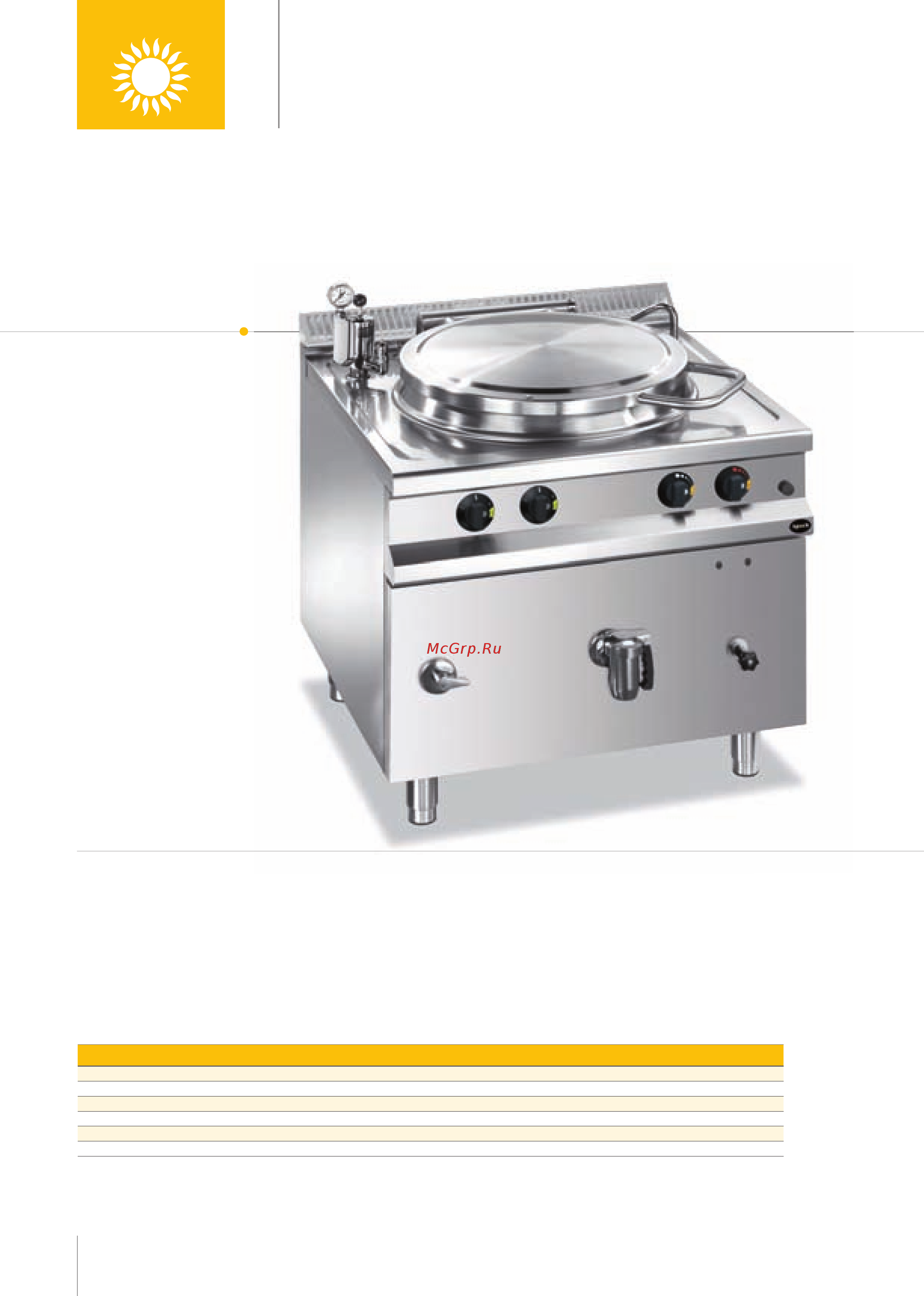 Apach ACB8040 A [36/160] Котлы пищеварочные