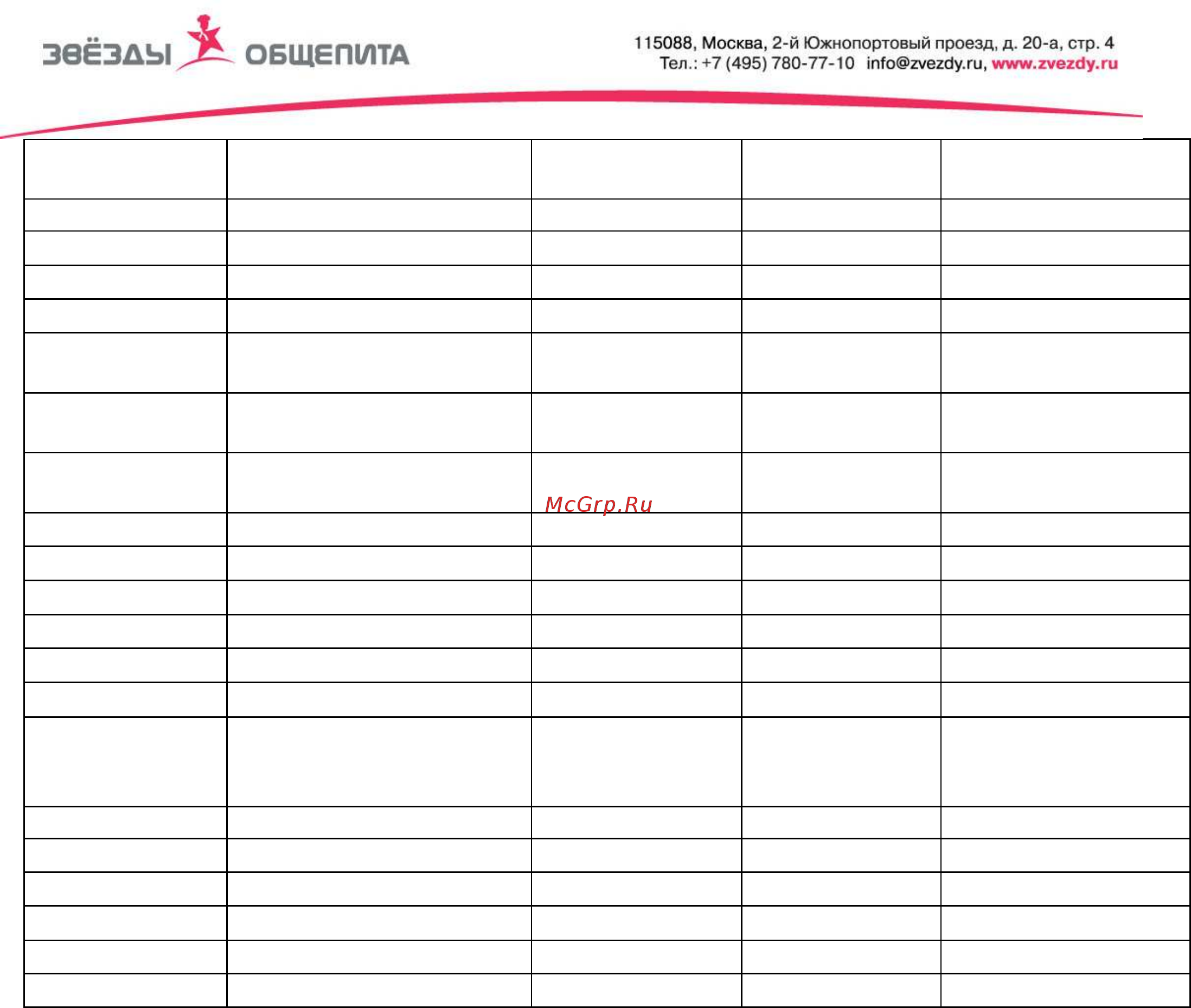 Starfood MTS737 Инструкция по эксплуатации онлайн [3/6] 272420