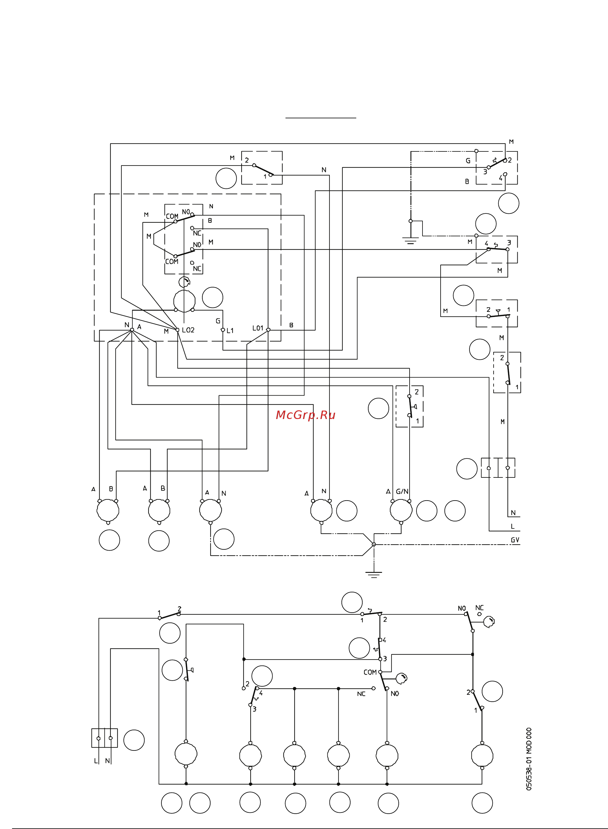 SCOTSMAN (FRIMONT) B 21 AS-M [8/52] Wiring diagram schema elettrico schéma électrique schaltungsschema
