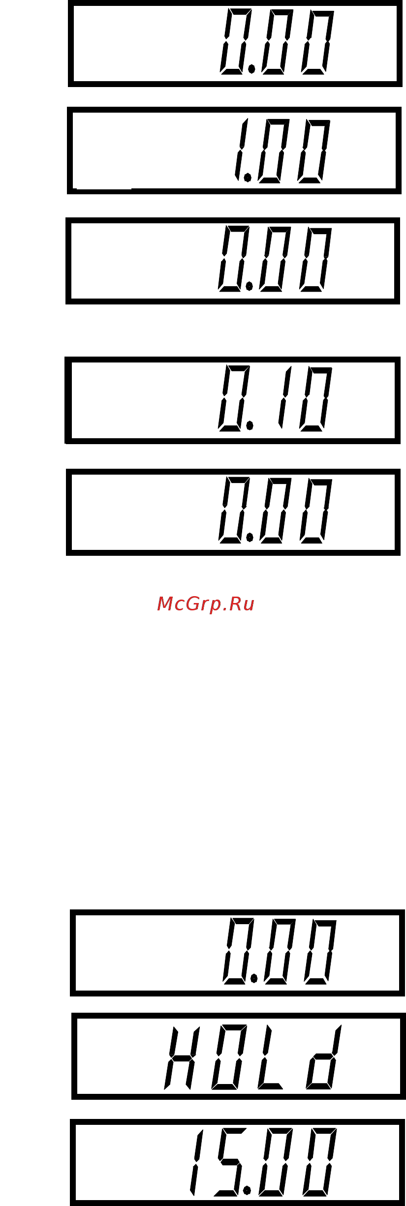CAS SW-10W [11/17] Взвешивание нестабильных грузов