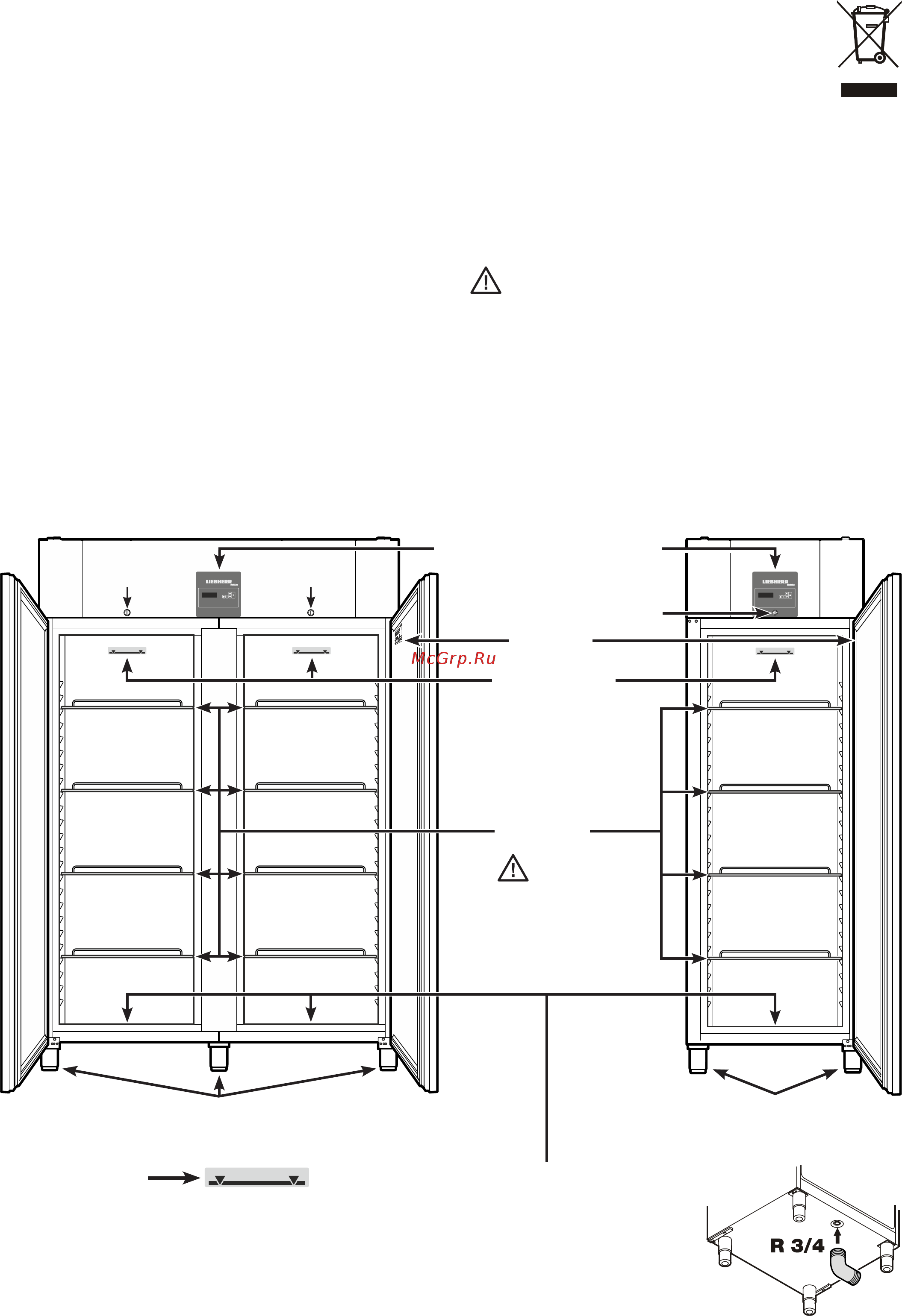Liebherr GKPv 6570 [2/9] Description of the appliance