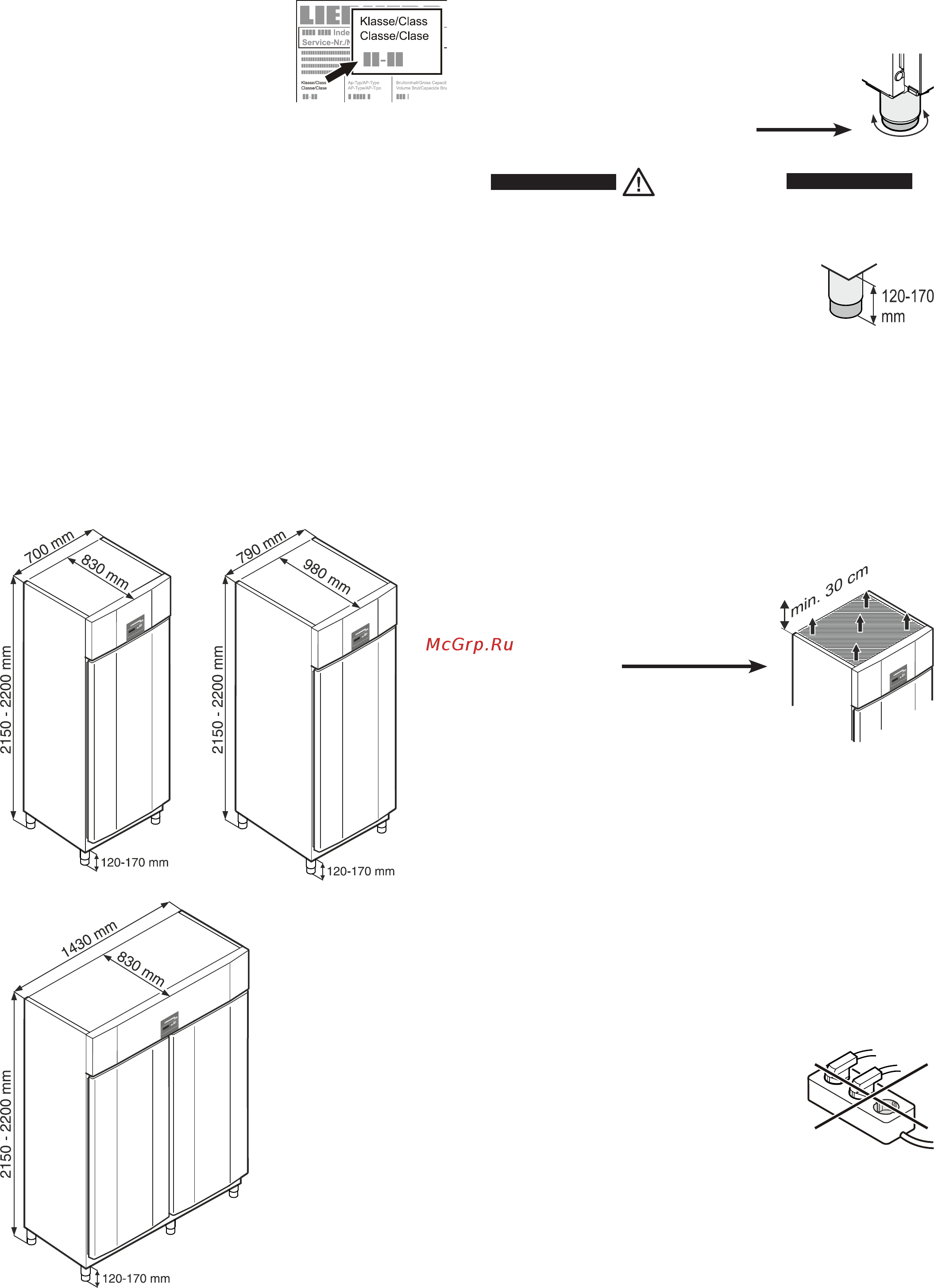 Liebherr GKPv 6570 [4/9] Warning