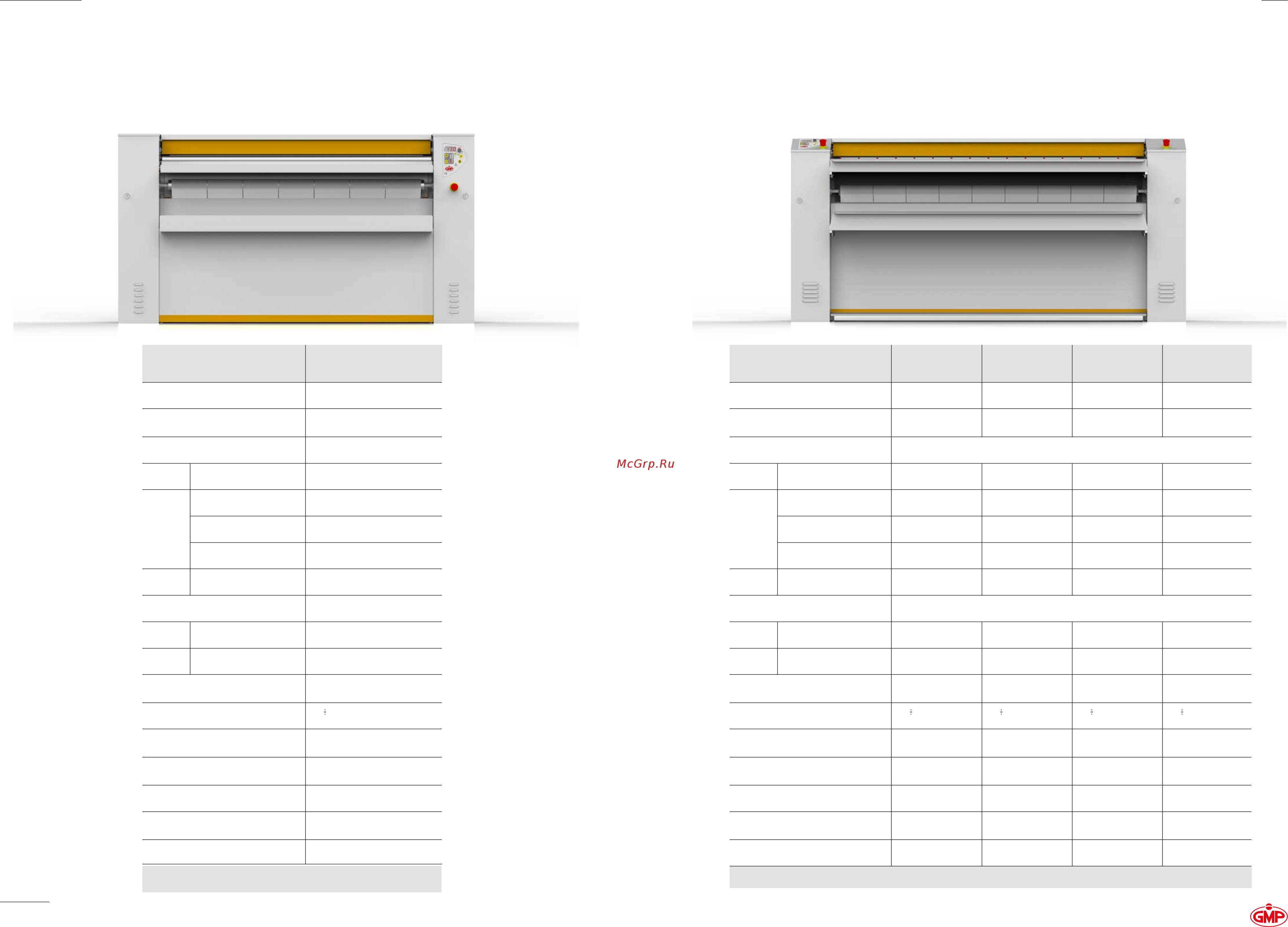 GMP G 15.35 [5/6] G line technical data