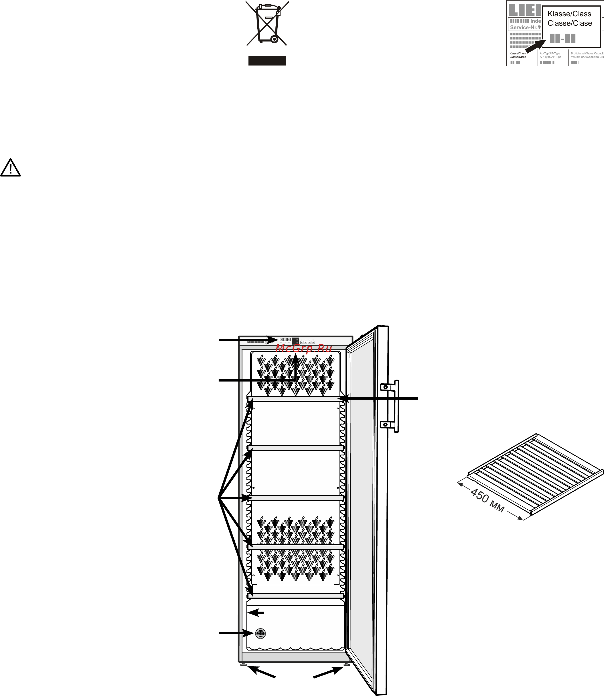 Liebherr WTb 4212 [2/11] Климатический класс