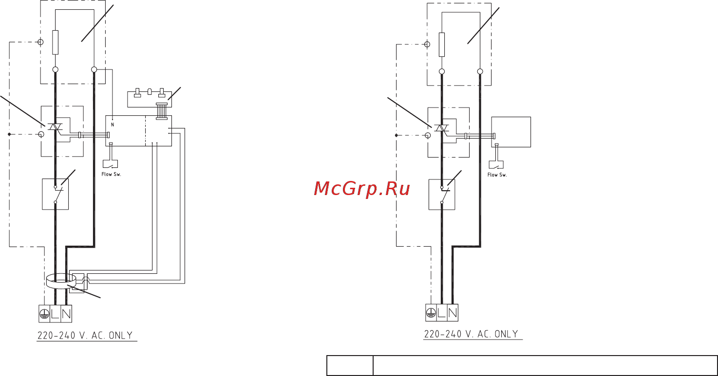 AEG BS 60E [6/8] Hbc 7 схема соединений bs 35 35e bs 45 45e bs 60 60e