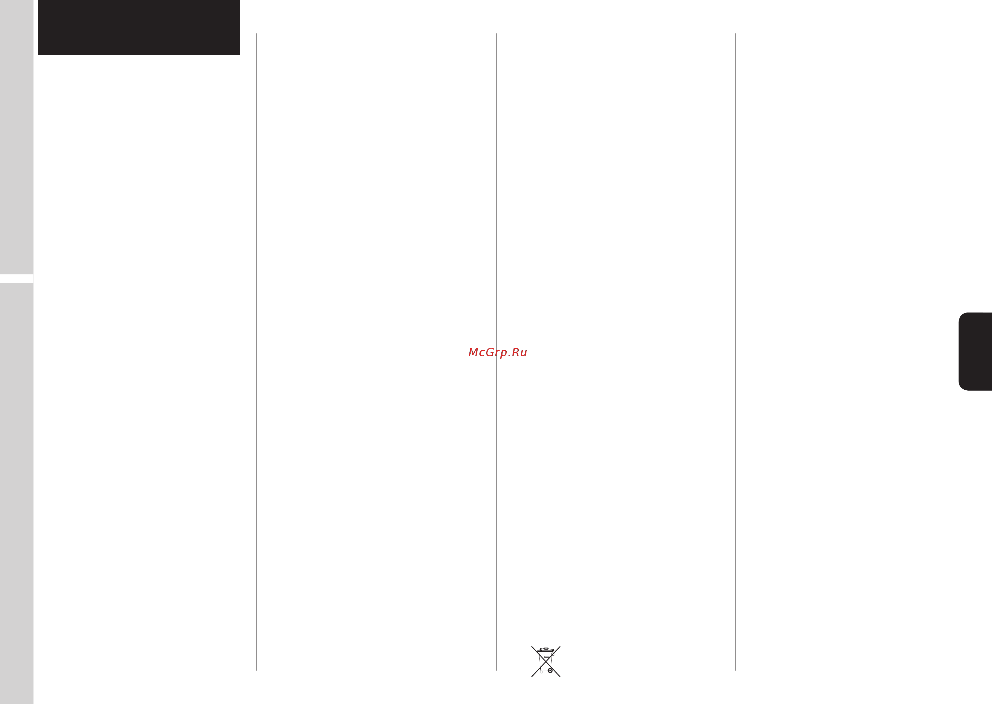 Apach A91/6RXS [31/43] Advertencias