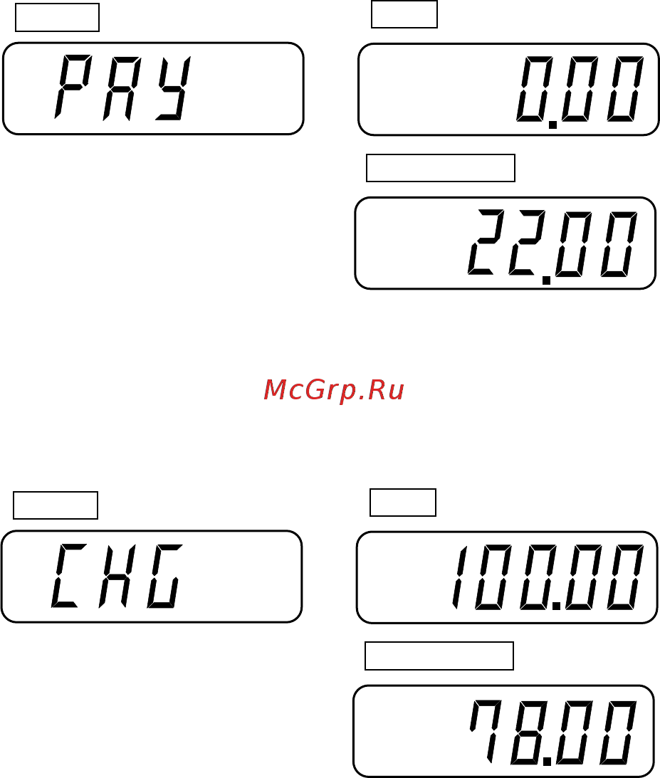CAS ER JR-15CBU черные [20/36] После этого на дисплее стоимость высветится рассчитанная сдача