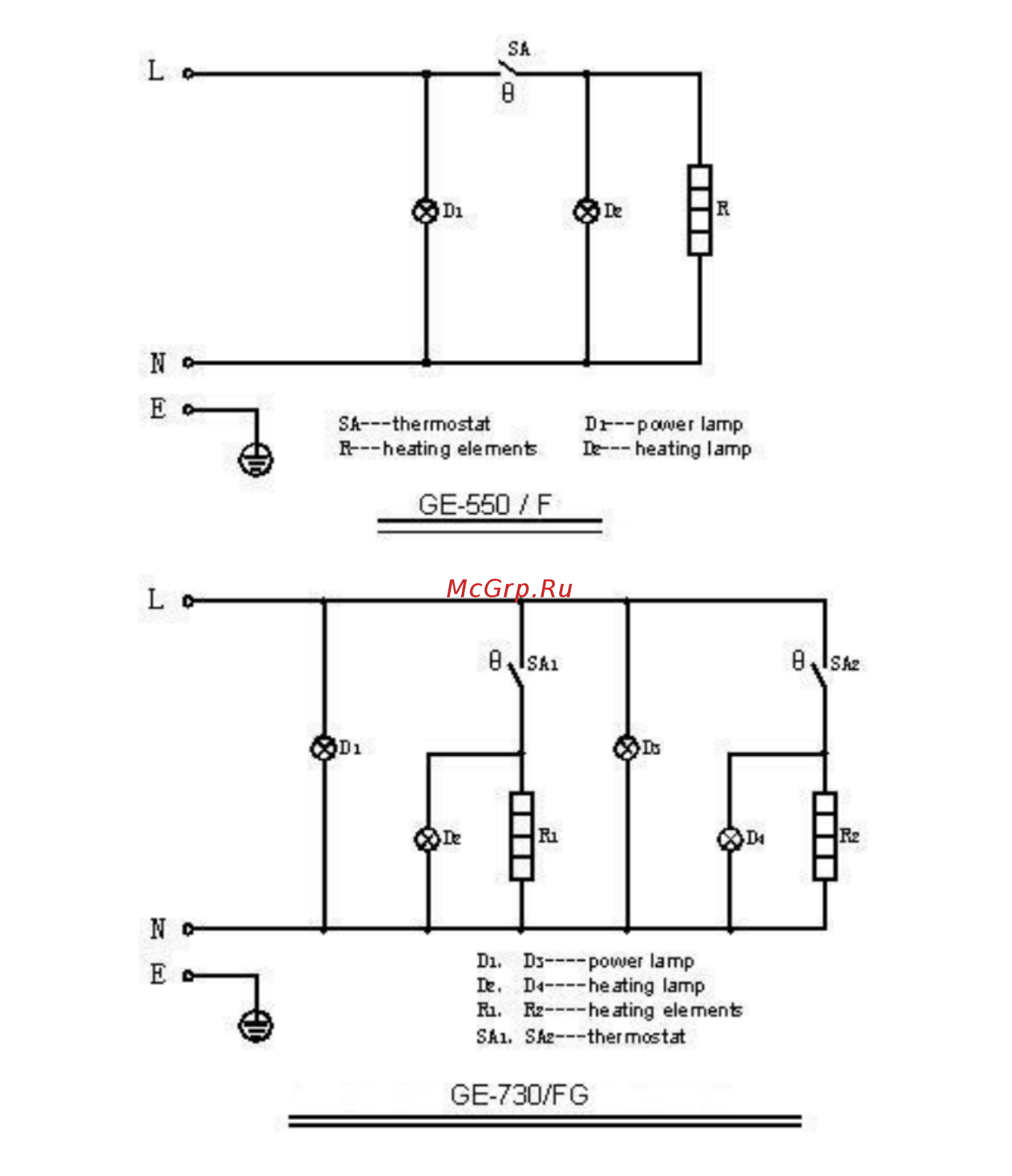 Airhot GE-550/F Инструкция по эксплуатации онлайн [4/5] 273133