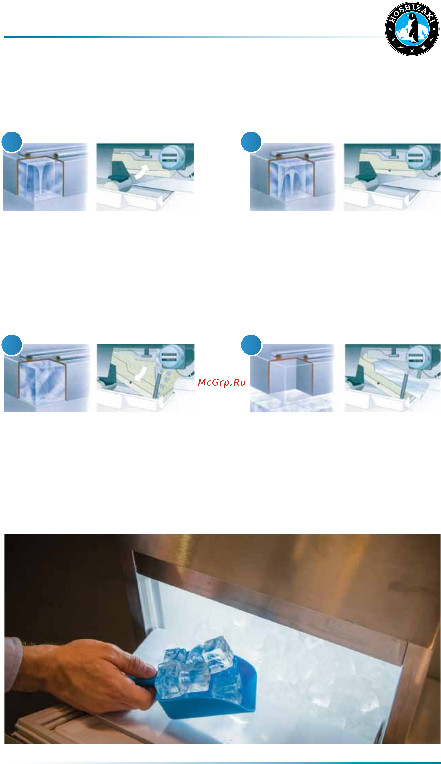 Hoshizaki IM-100WNE [22/74] Our unique closed cell system