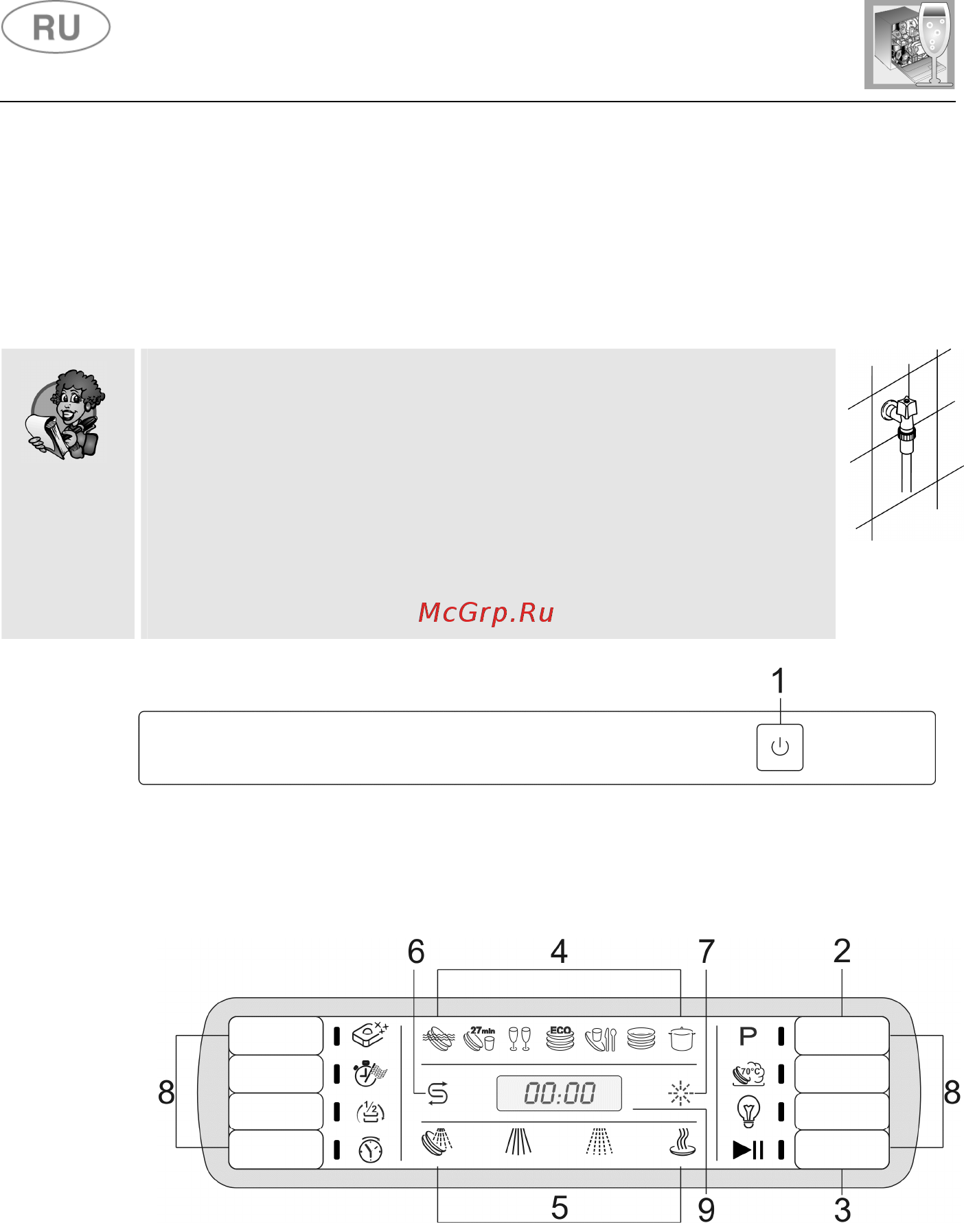 Smeg LSA6439X2 [10/35] Программы мойки