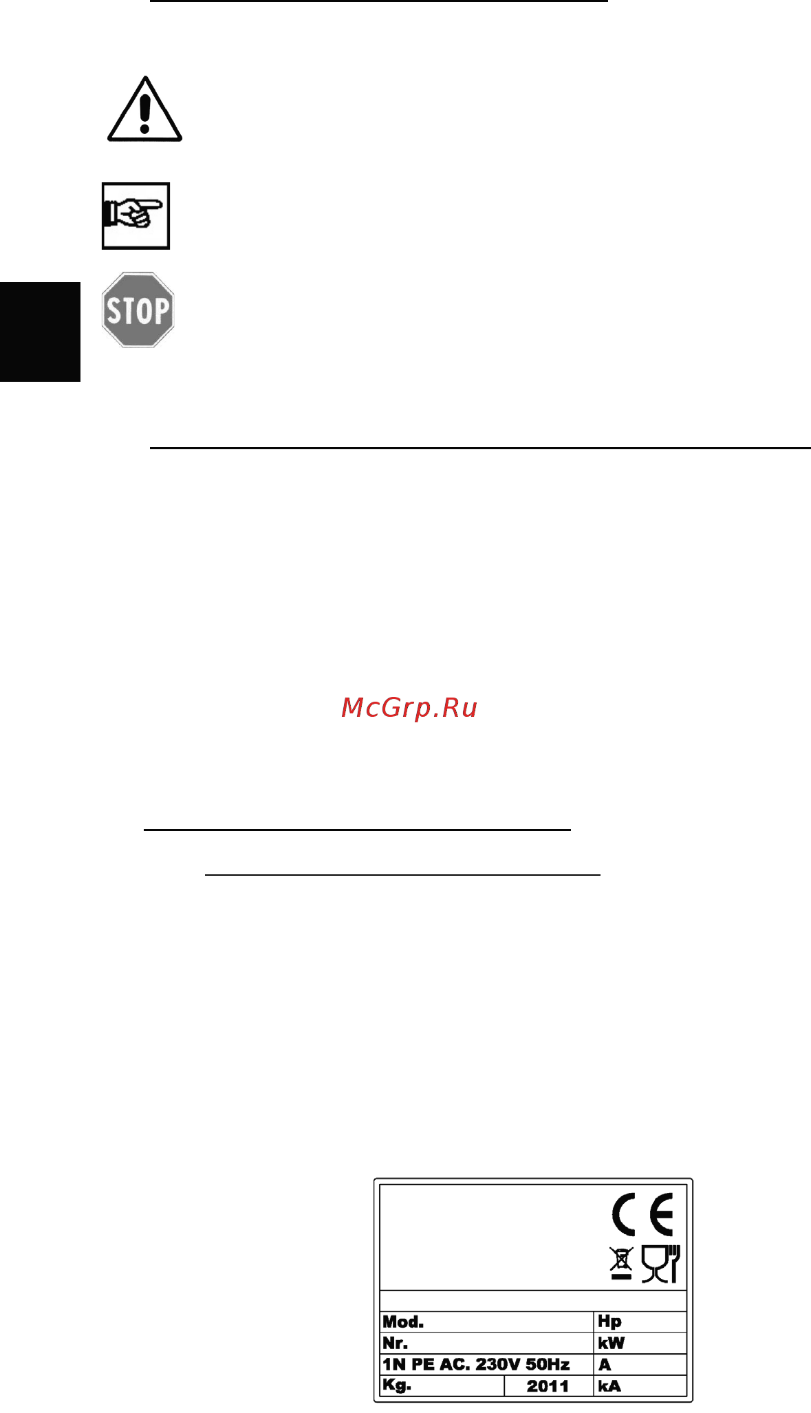 Fama FP 101 с фильтром CF [58/109] Chap 2 informations generales et caracteristiques destination emploi et parties constructives