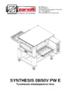 Zanolli Synthesis 08/50 V PW E (2SV4416) NORMAL Инструкция по эксплуатации