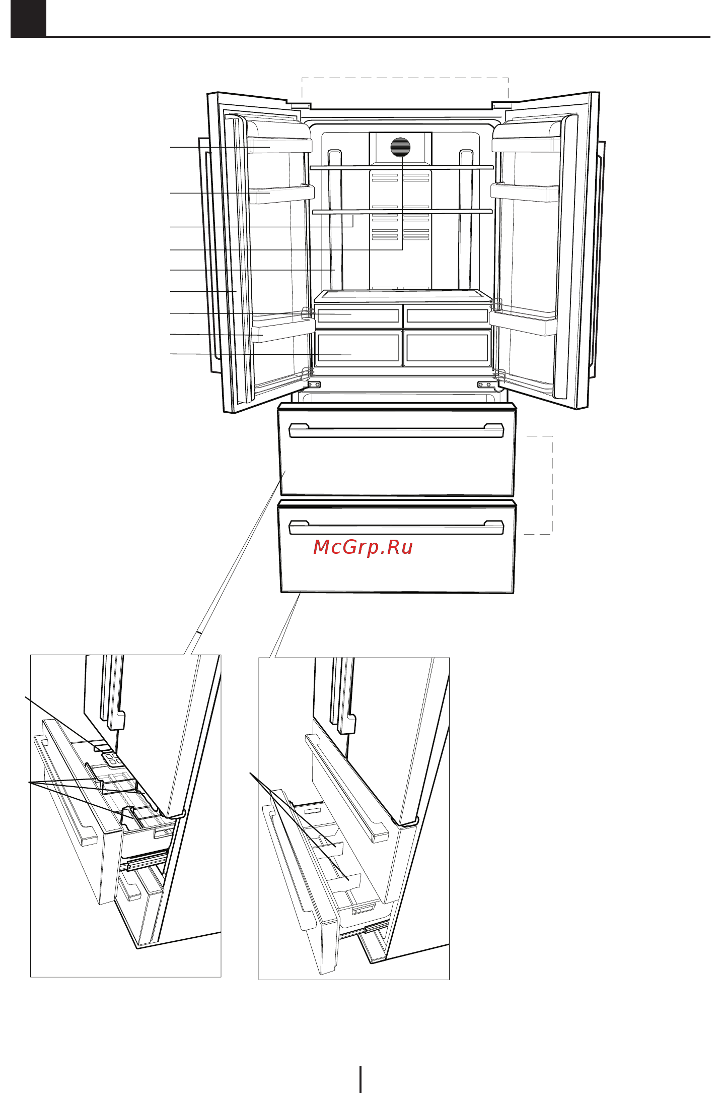 Smeg FQ55FXE [4/29] Холодильник