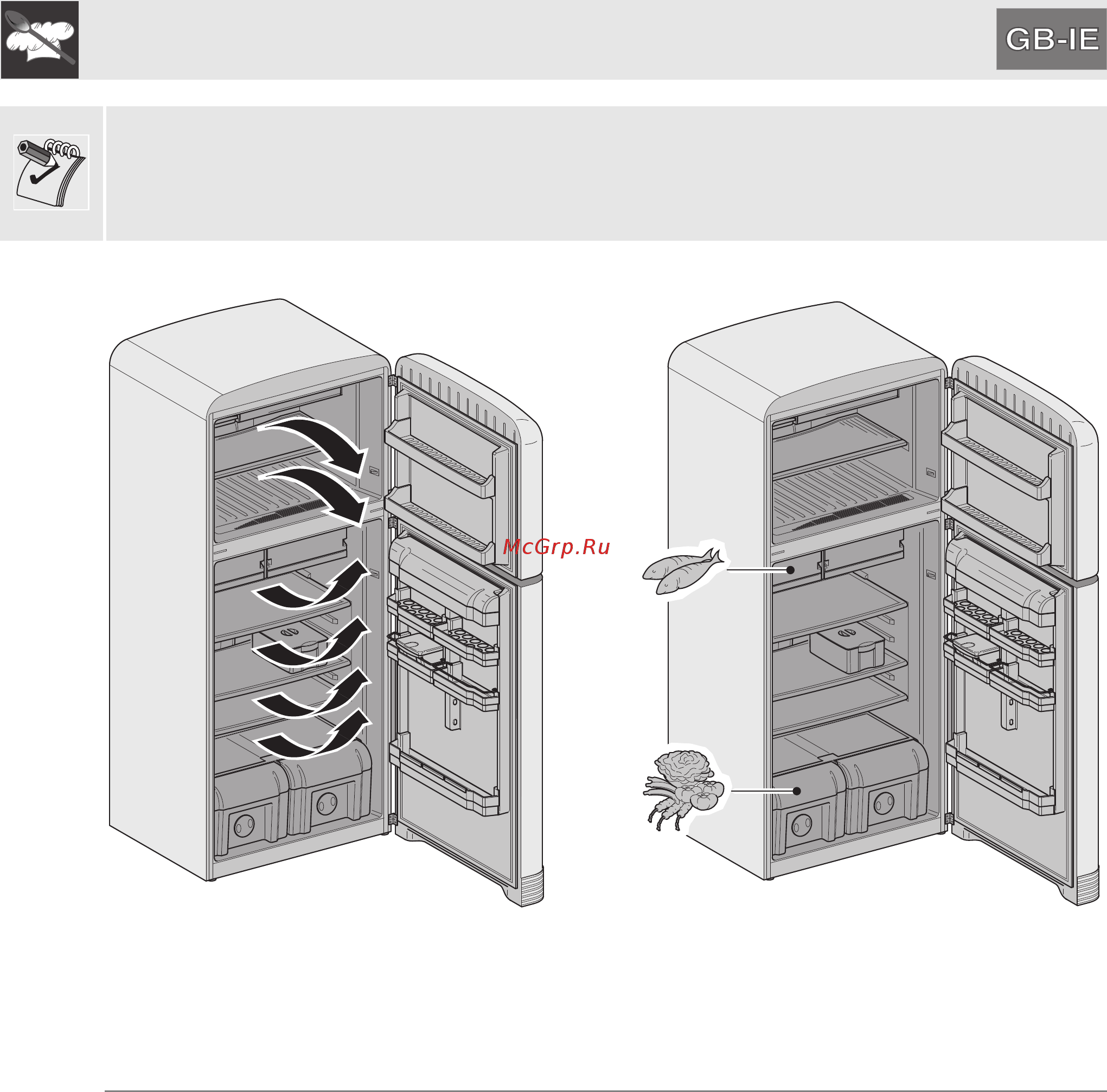 Smeg FAB50XS [11/22] User instructions